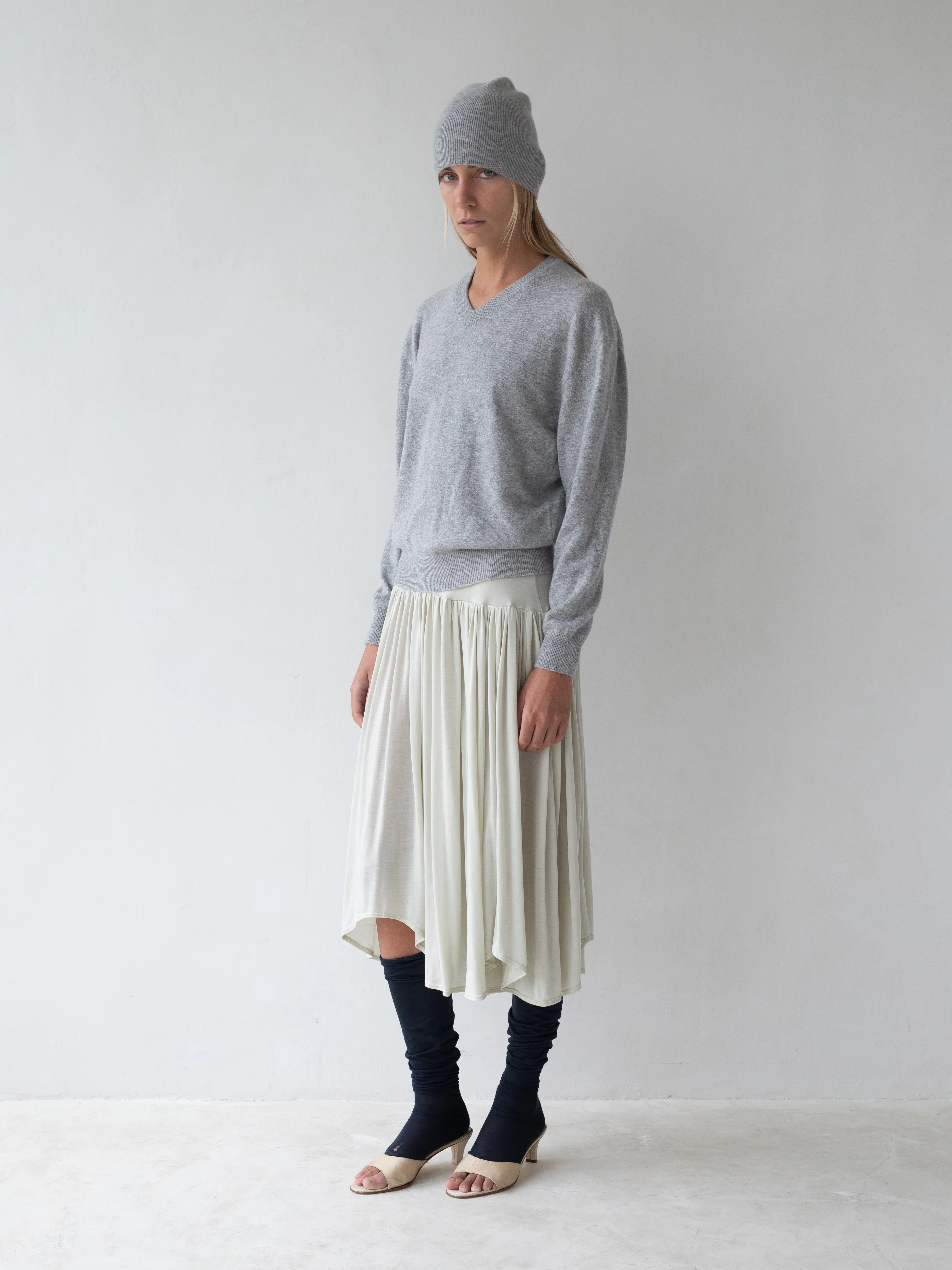 Twyla Dress - Fog sold by BELLE the label product image thumbnail 5