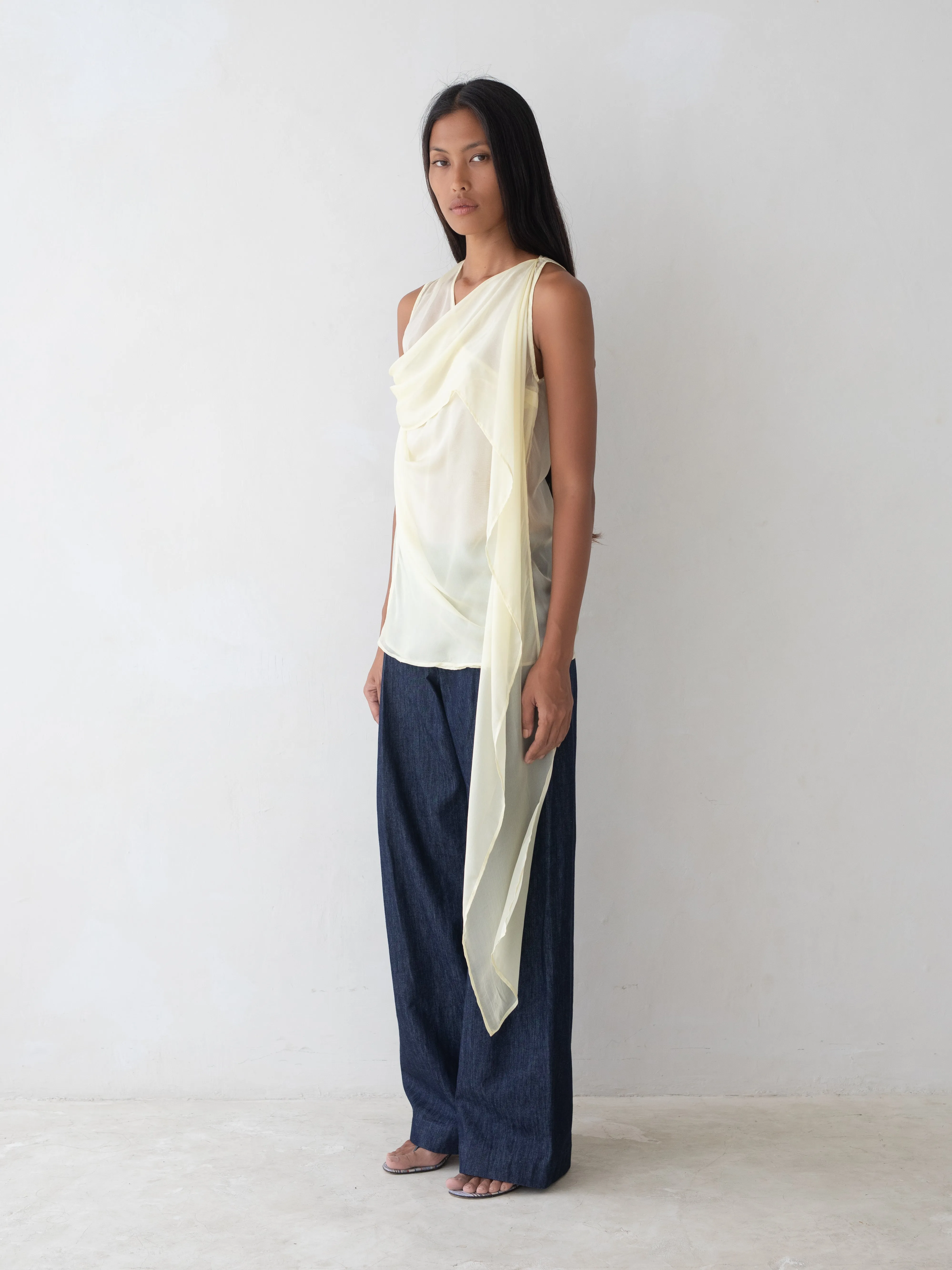 Vale Top - Lemon sold by BELLE the label product image thumbnail 2