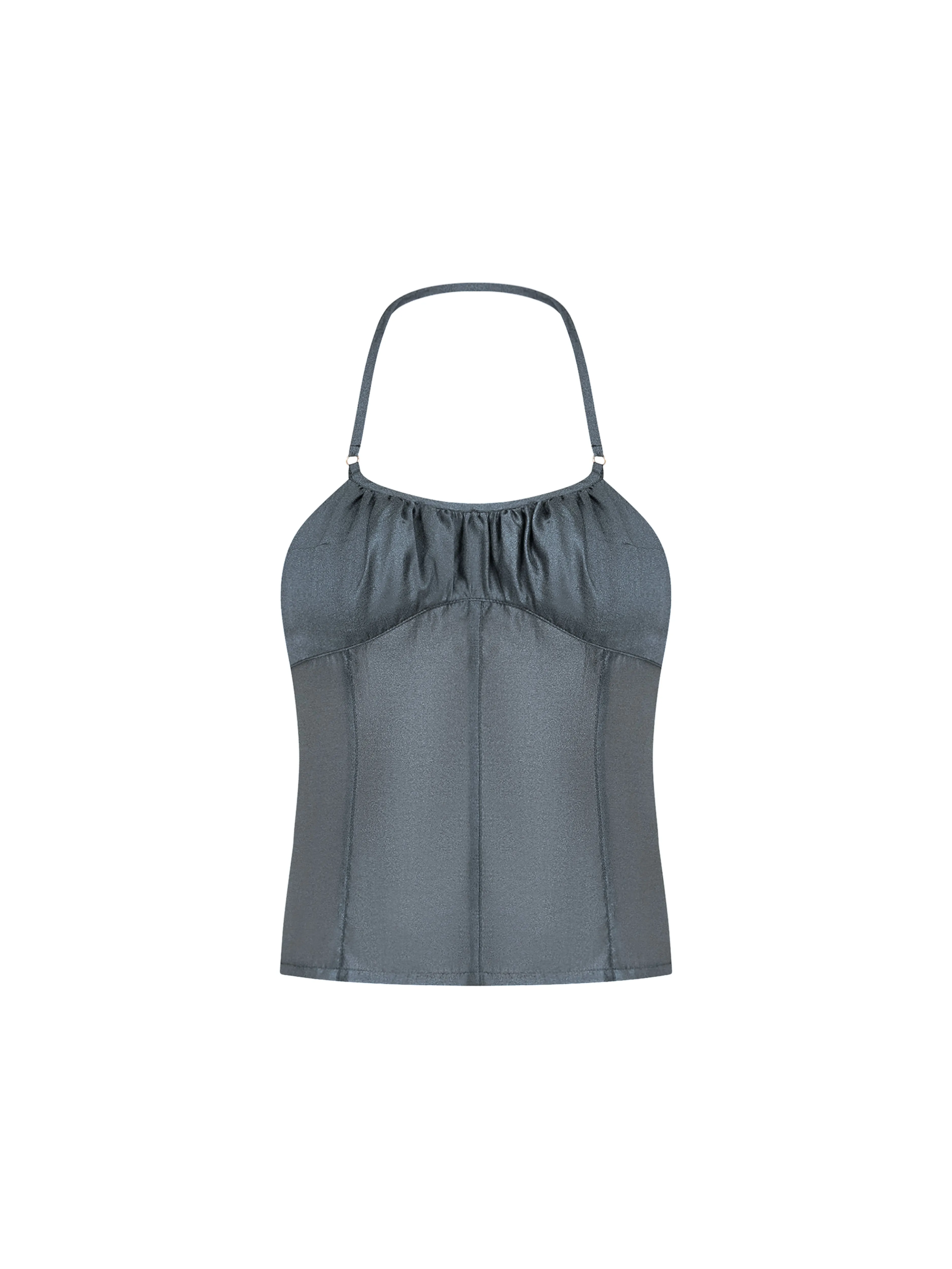 Flore Top - Evergreen sold by BELLE the label product image thumbnail 4
