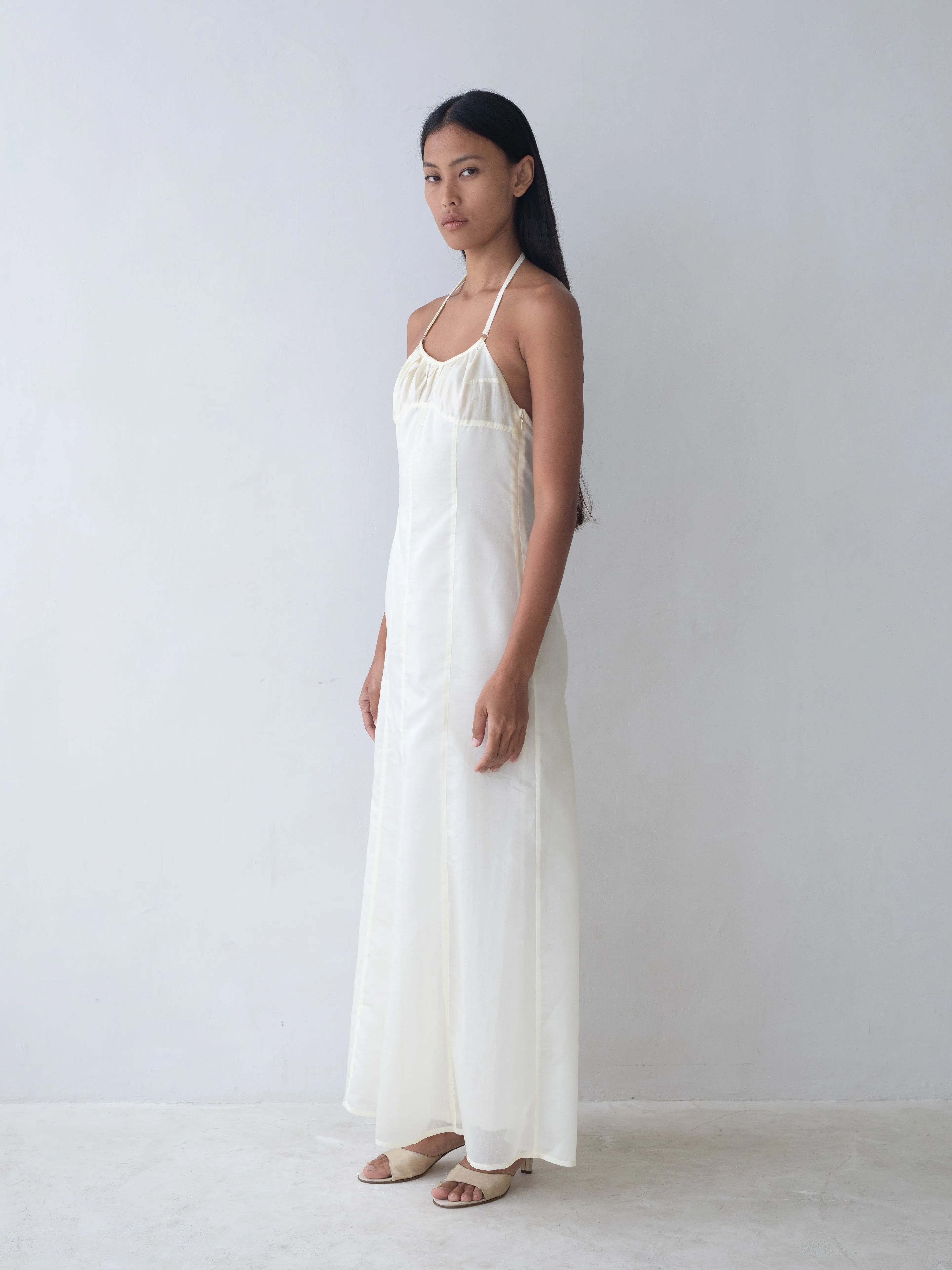 Flore Maxi Dress - Cream sold by BELLE the label product image thumbnail 2