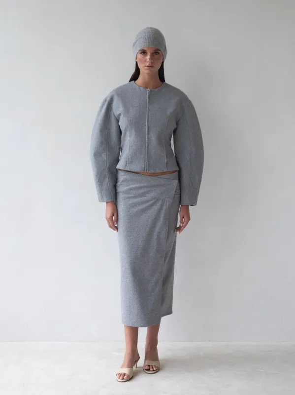 Summit Jacket - Grey sold by BELLE the label