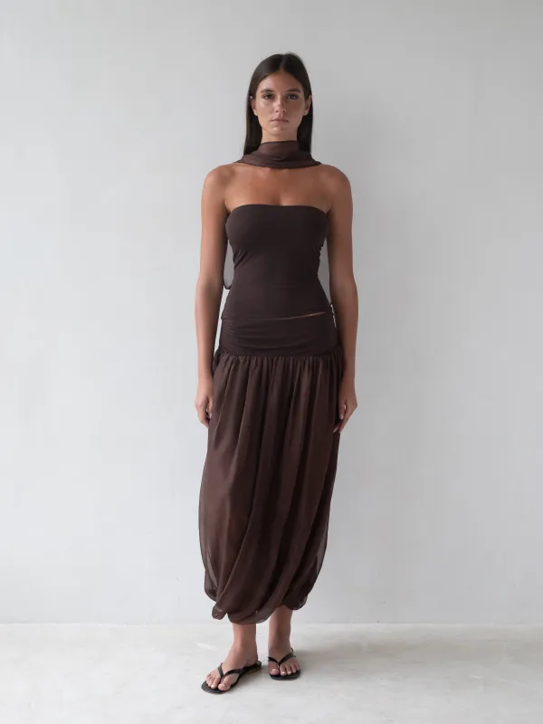 Shadow Top - Brown sold by BELLE the label