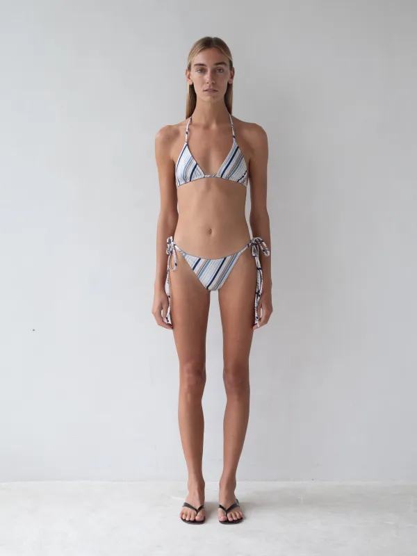 Estelle Top - Blue Stripe sold by BELLE the label