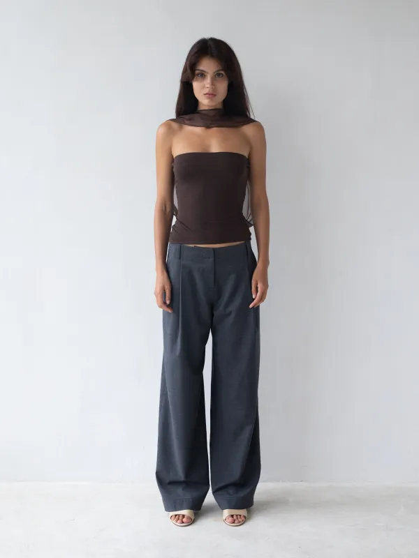 Bolinas Pant - Grey sold by BELLE the label