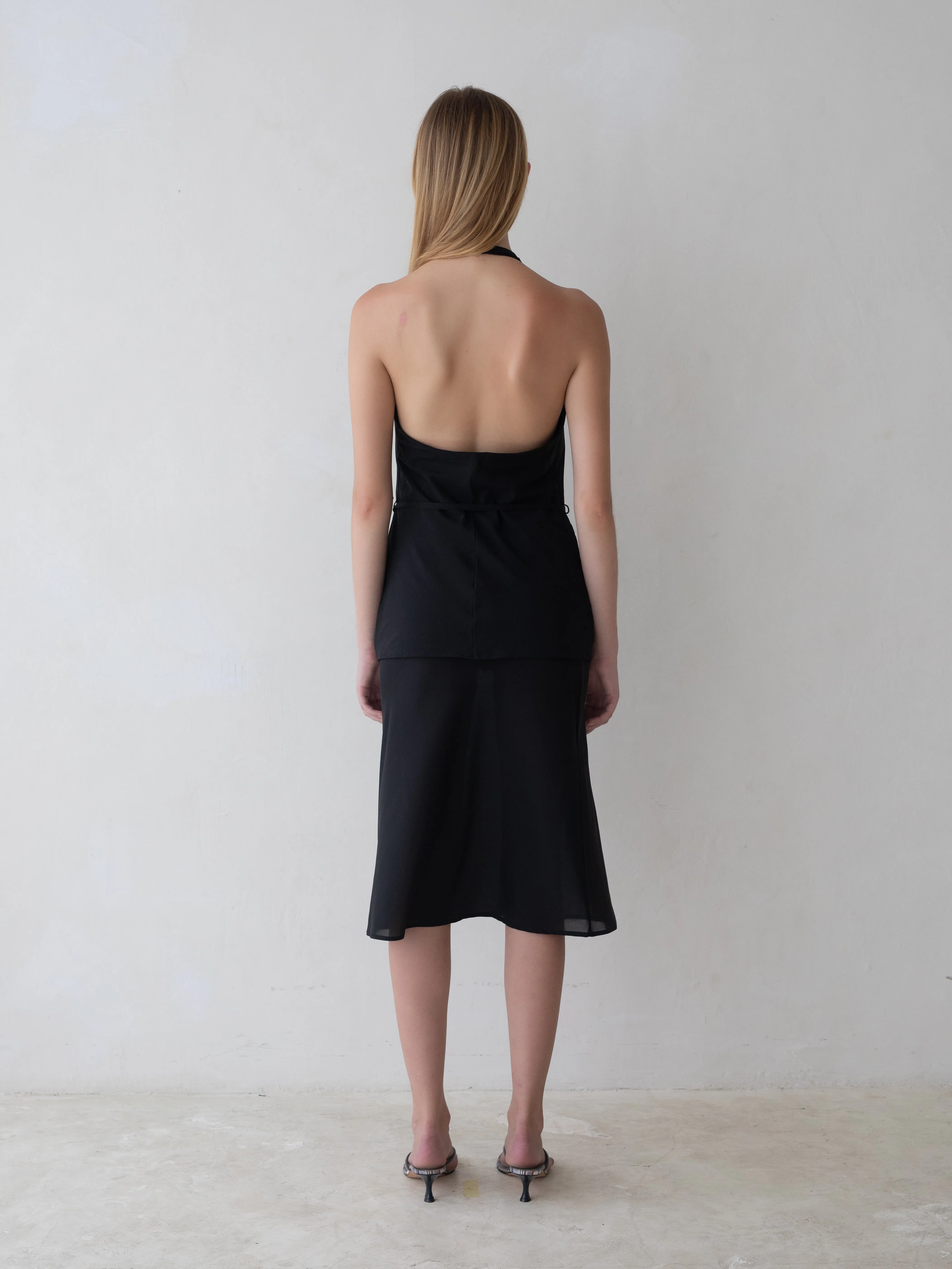 Lea Skirt - Black sold by BELLE the label product image thumbnail 3
