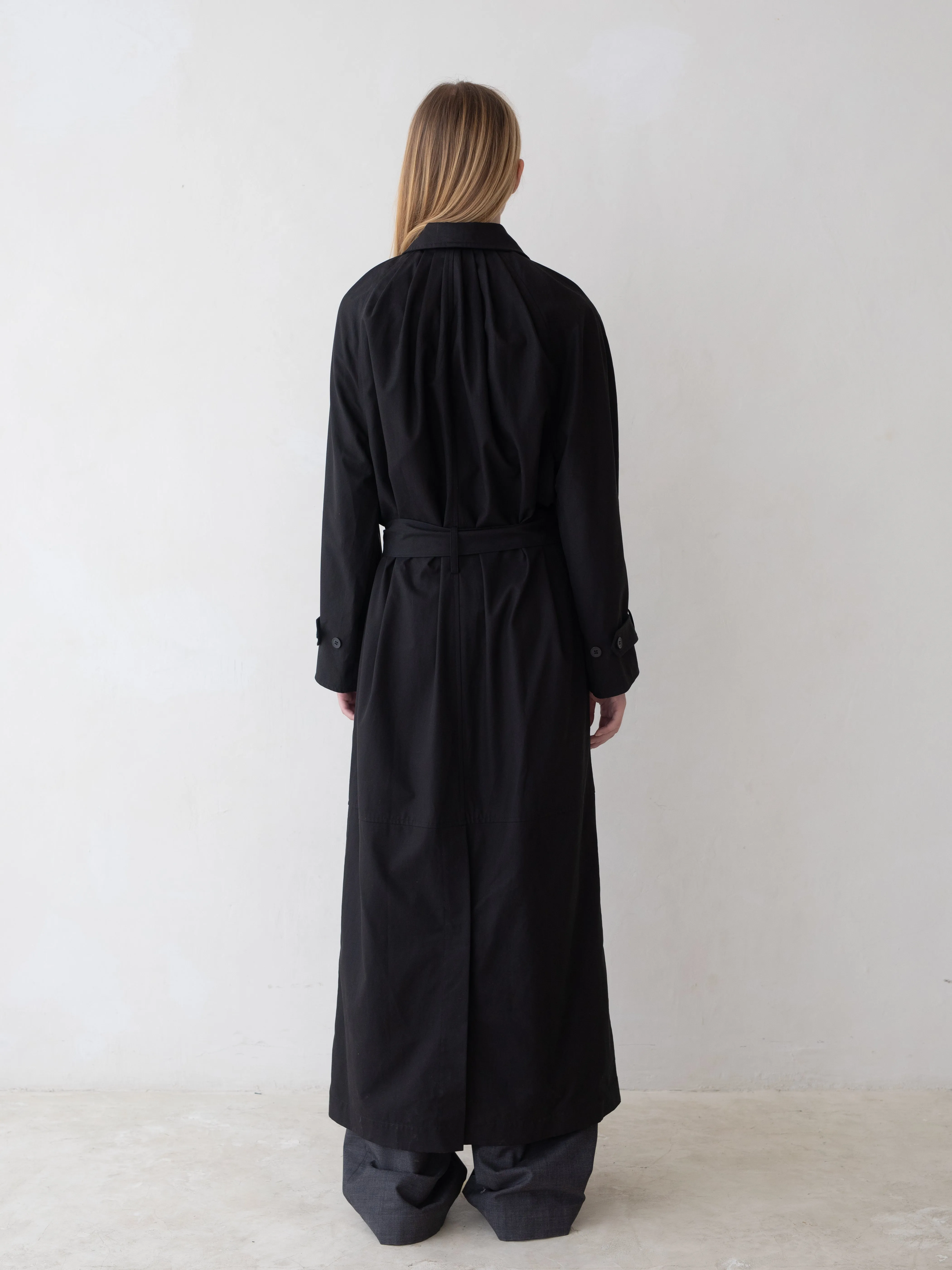 Laurel Trench - Black sold by BELLE the label product image thumbnail 3