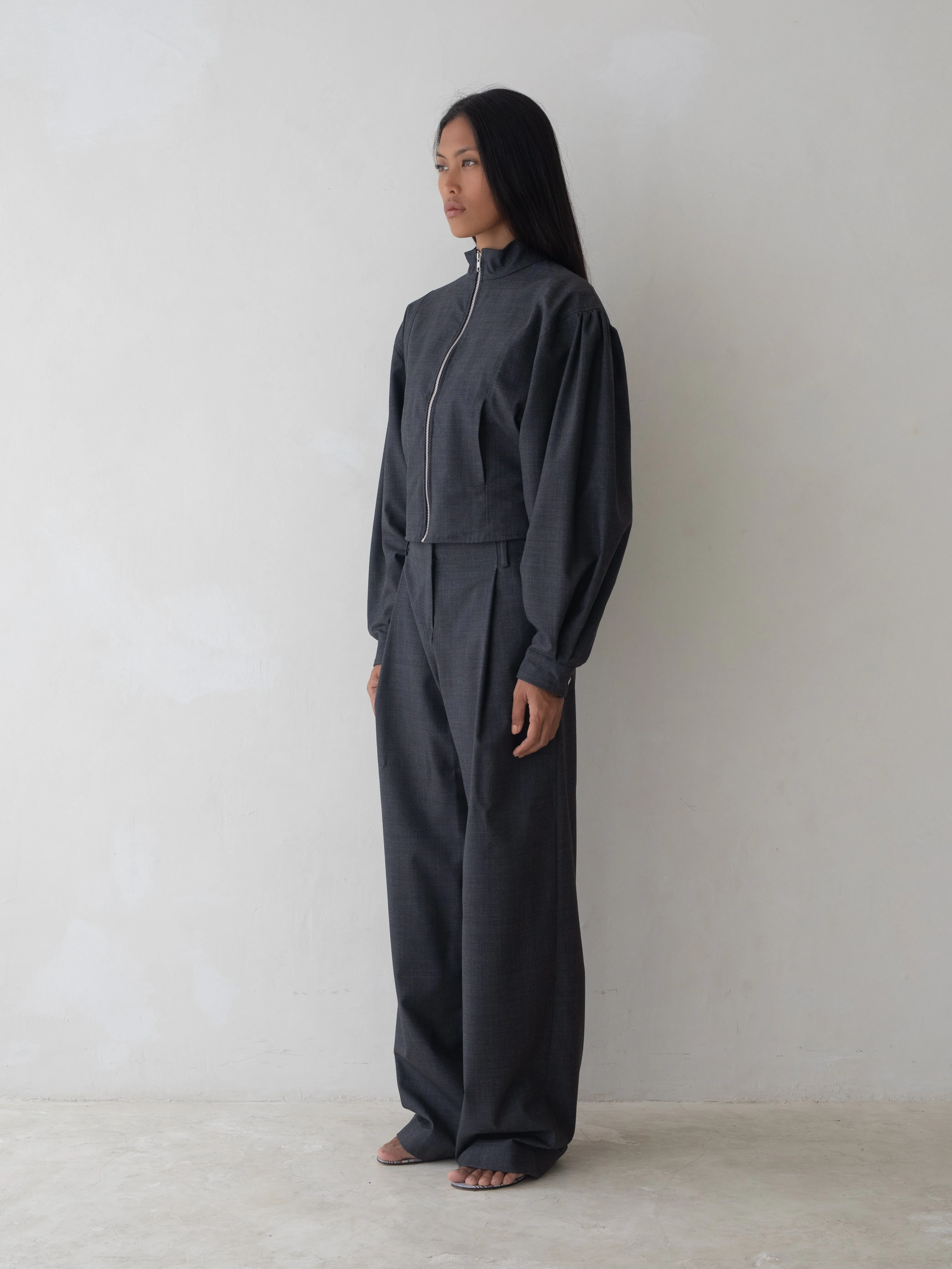 Bolinas Pant - Charcoal sold by BELLE the label product image thumbnail 2