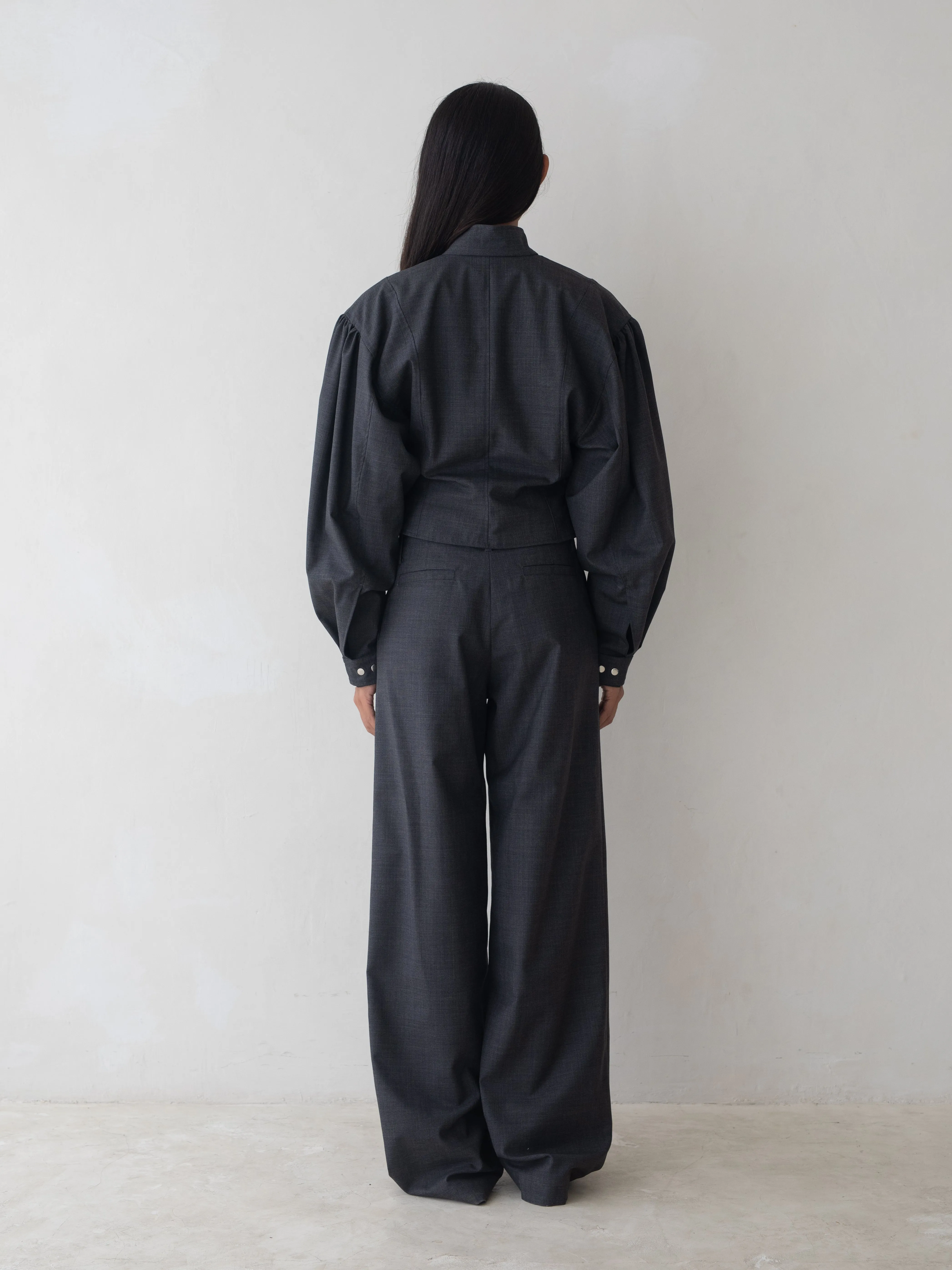 Bolinas Pant - Charcoal sold by BELLE the label product image thumbnail 3
