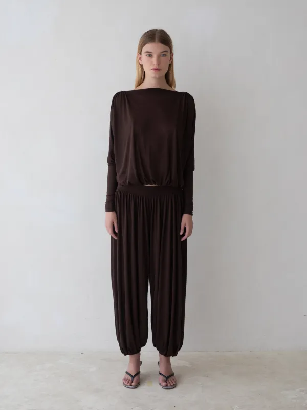 Cypress Pant - Brown sold by BELLE the label