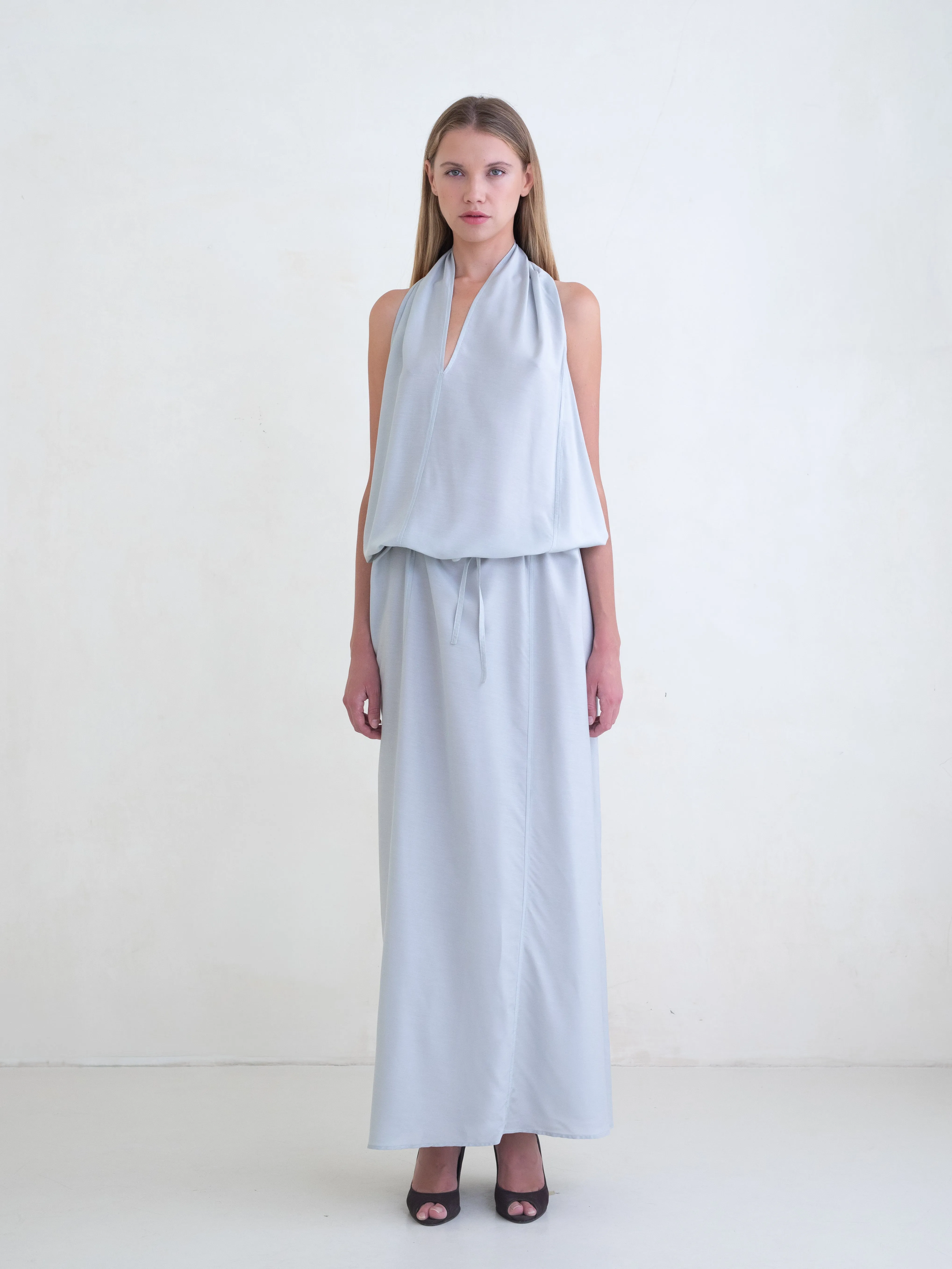 Spiral Dress - Mist sold by BELLE the label product image thumbnail 4