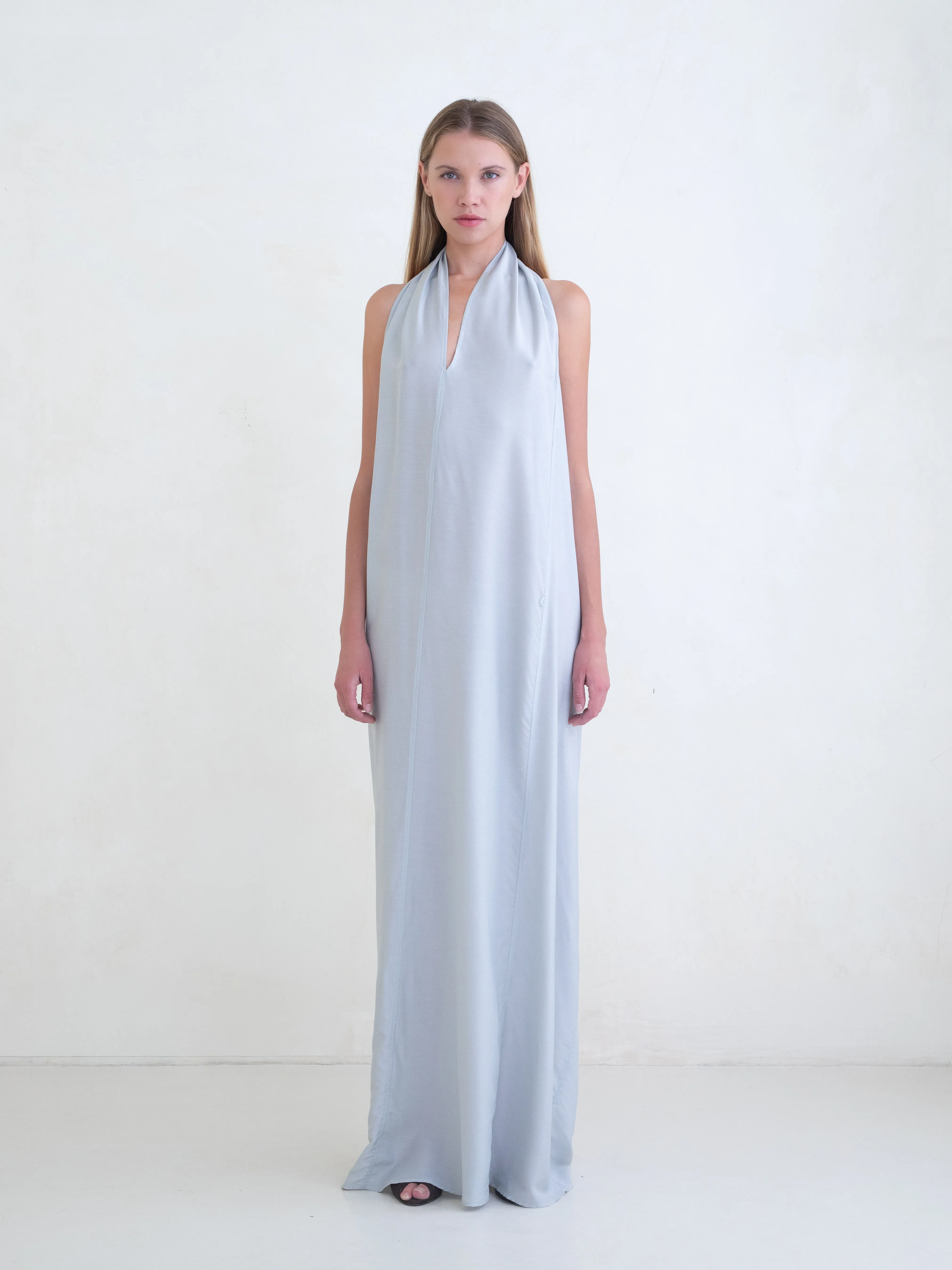 Spiral Dress - Mist sold by BELLE the label