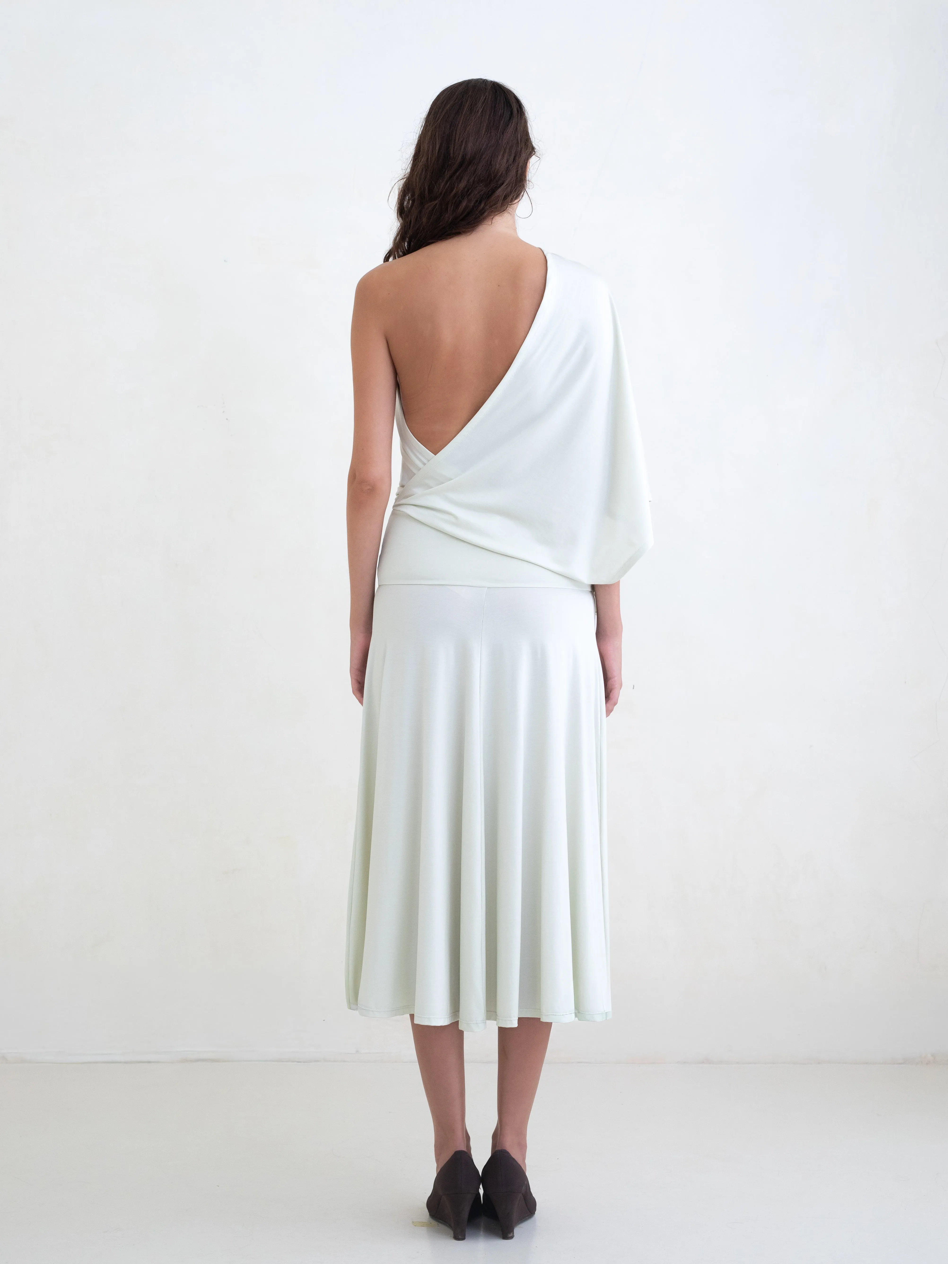 Arden Dress - Lichen sold by BELLE the label product image thumbnail 3