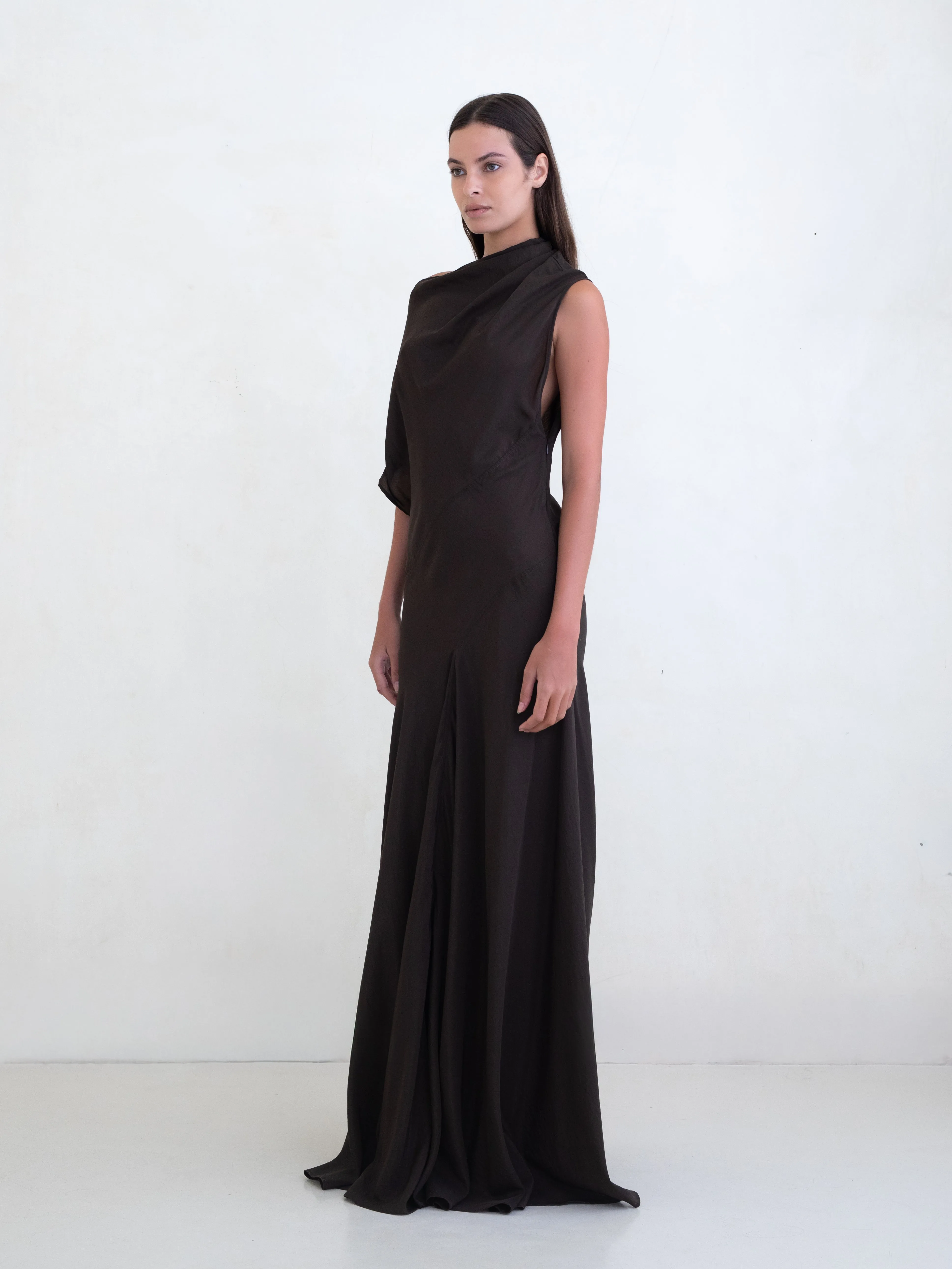 Reverie Dress - Brown sold by BELLE the label product image thumbnail 2