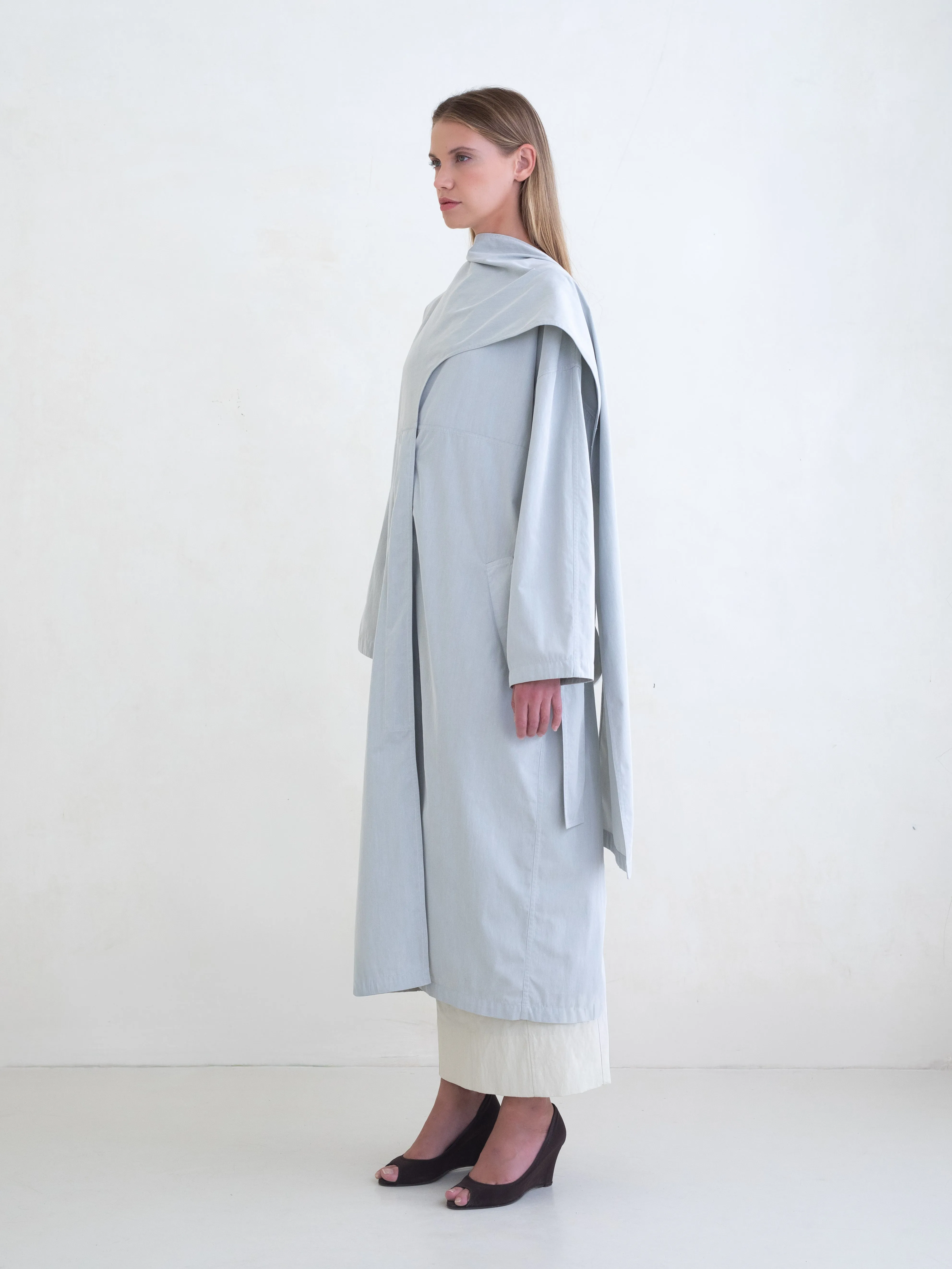 Haven Coat - Mist sold by BELLE the label product image thumbnail 2