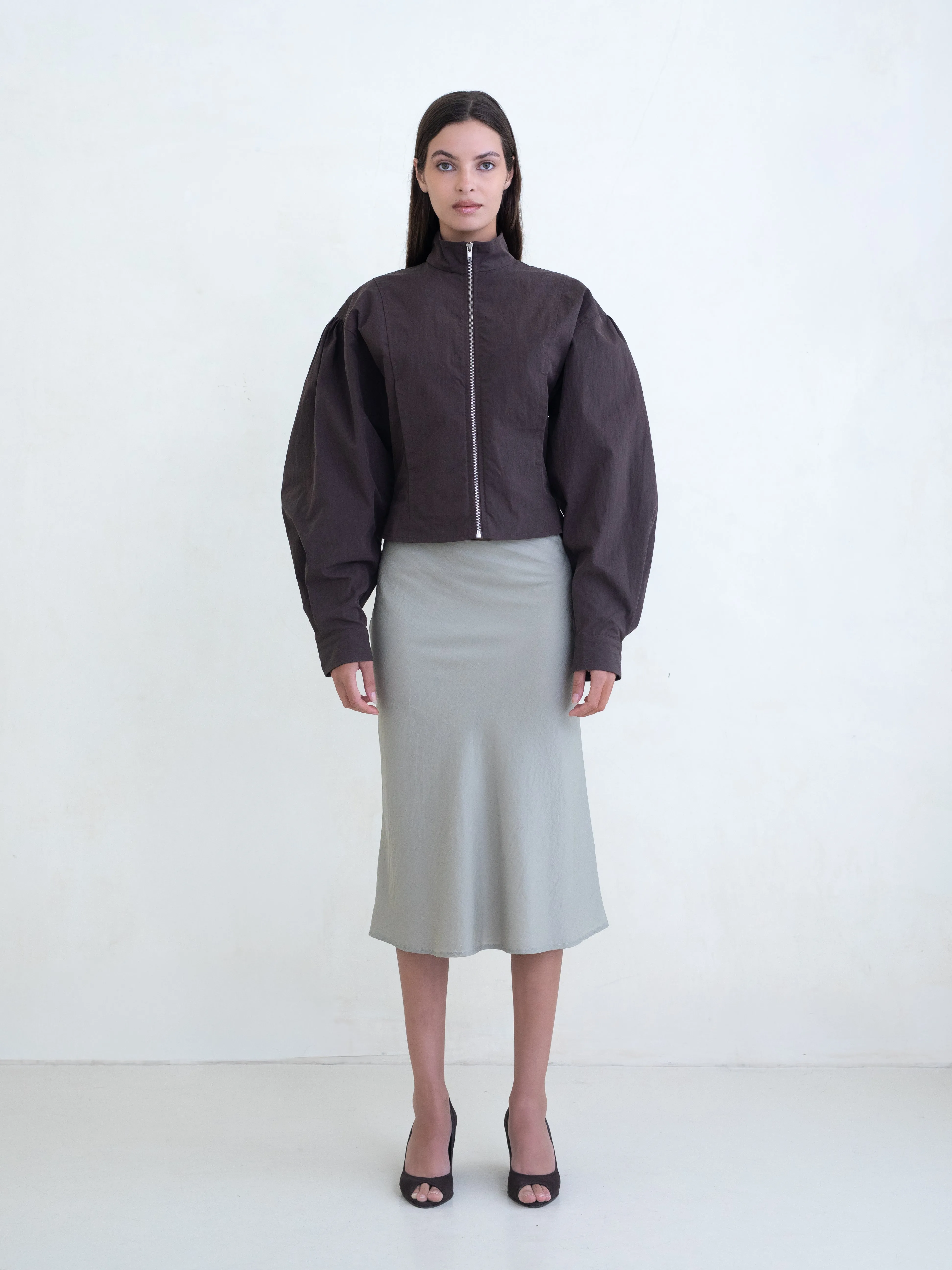 Globo Jacket - Brown sold by BELLE the label