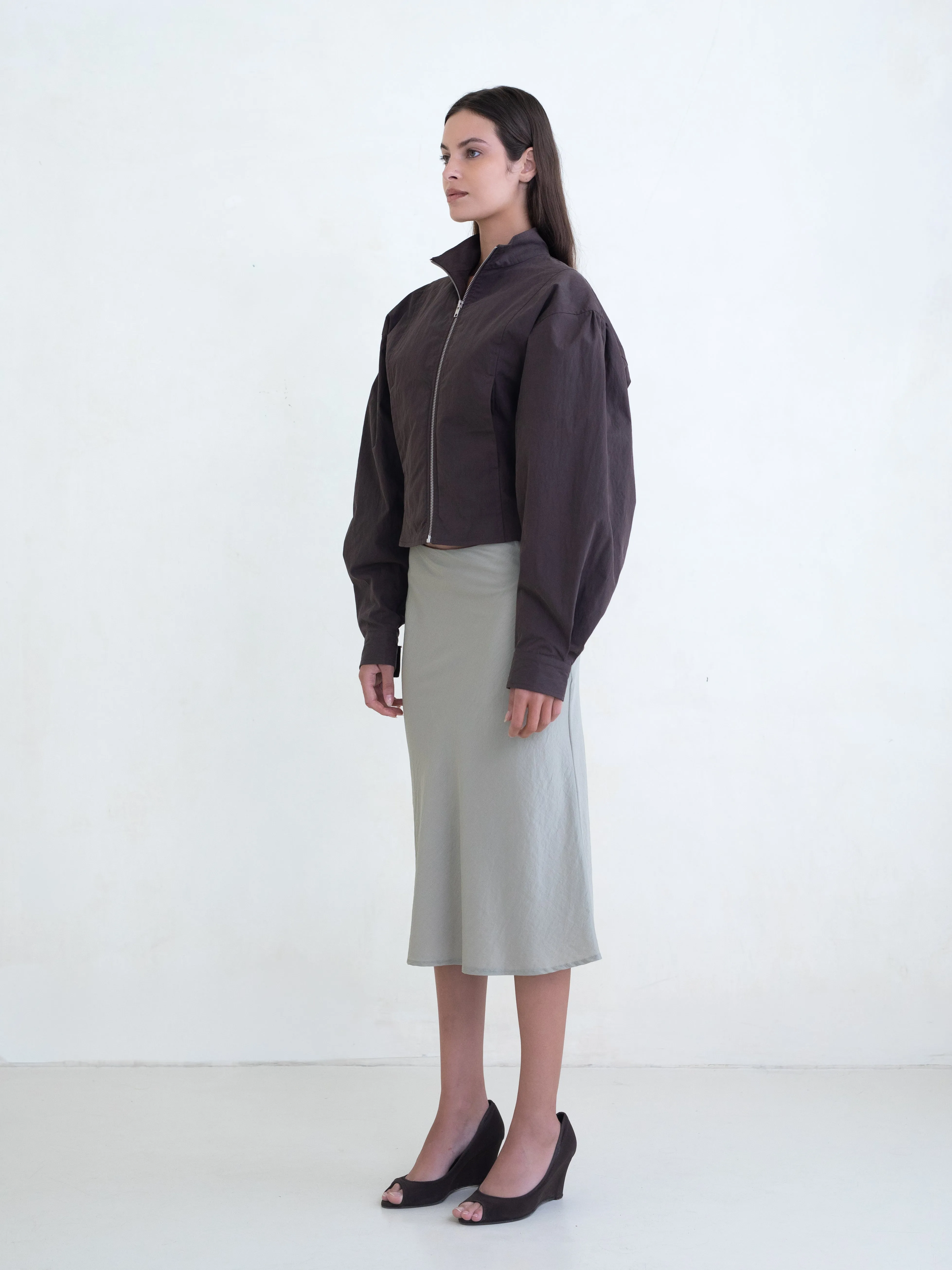Globo Jacket - Brown sold by BELLE the label product image thumbnail 2