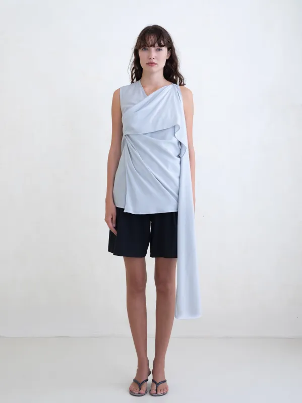 Vale Top - Mist made by BELLE the label