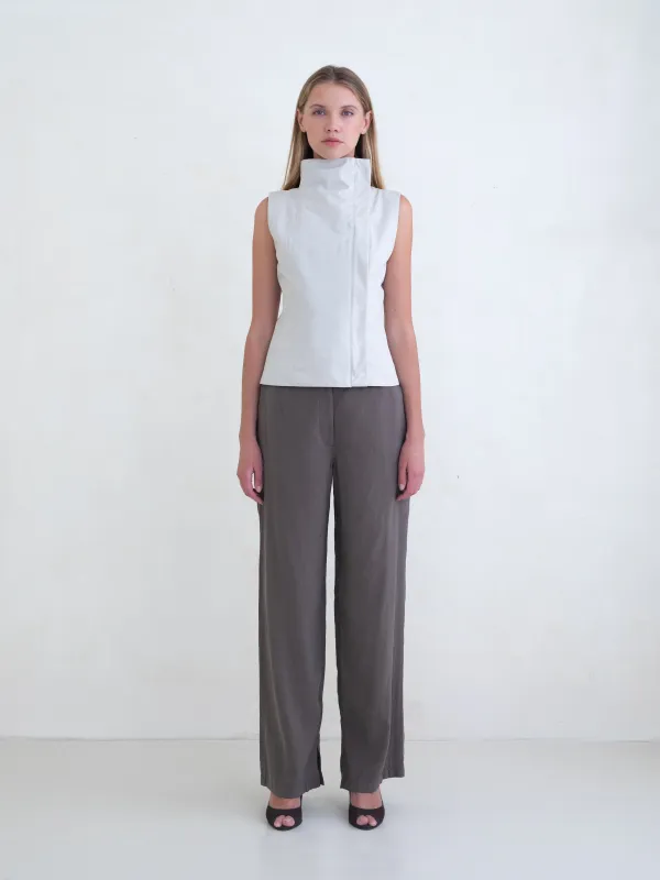 Secrets Vest - Bone sold by BELLE the label