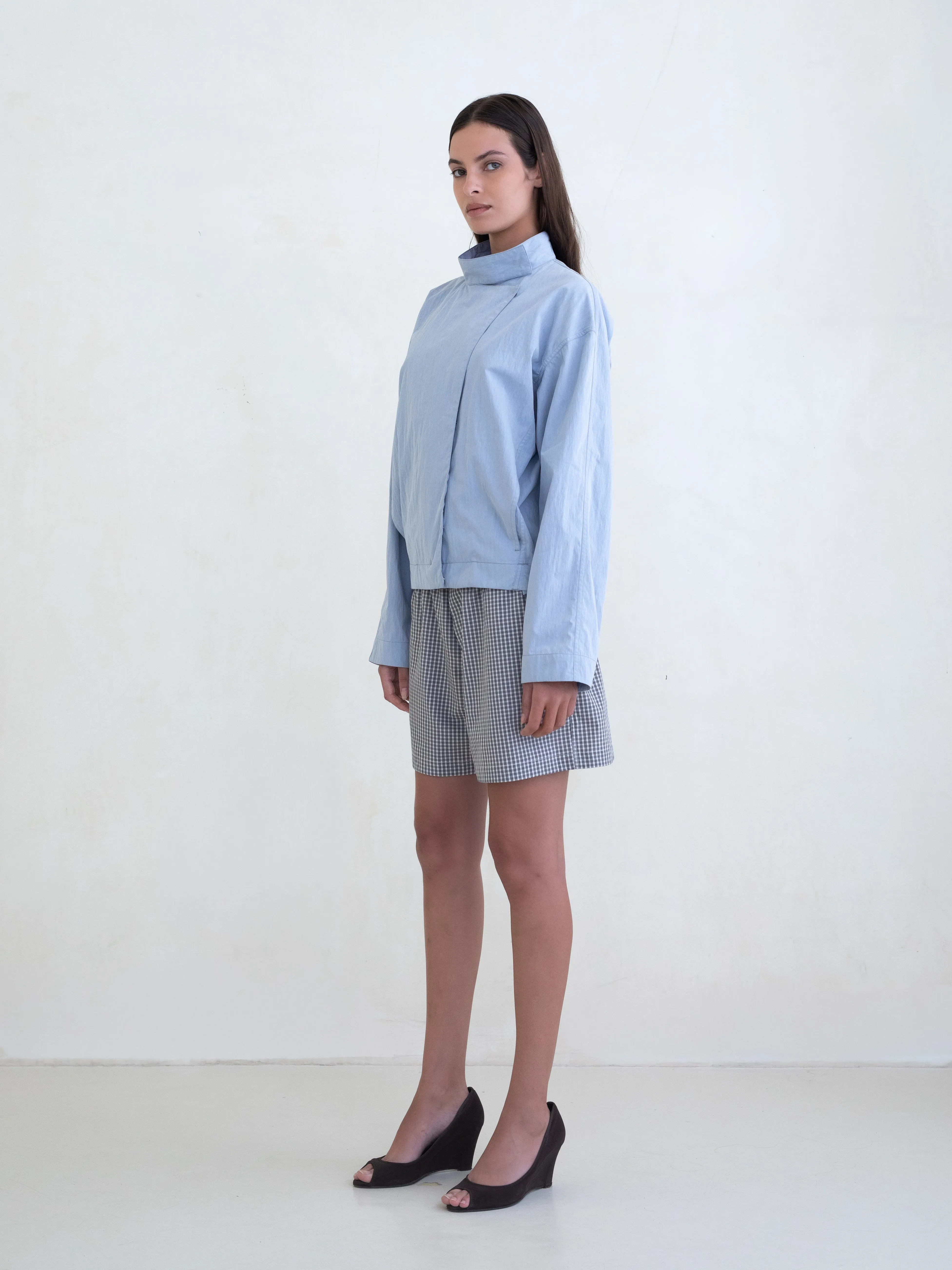 Summer Jacket - Powder Blue sold by BELLE the label product image thumbnail 2
