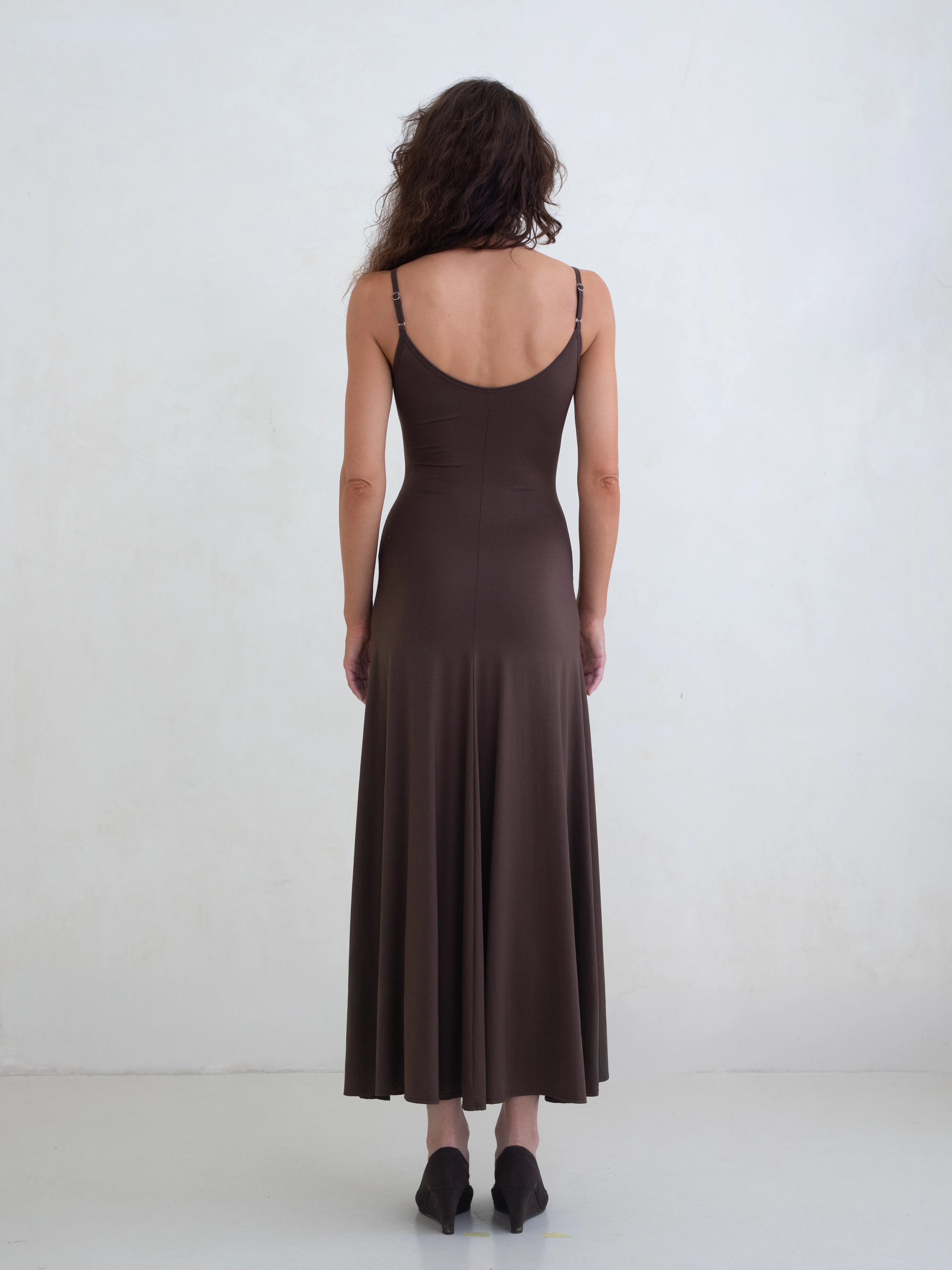 Rumi Dress - Brown sold by BELLE the label product image thumbnail 3
