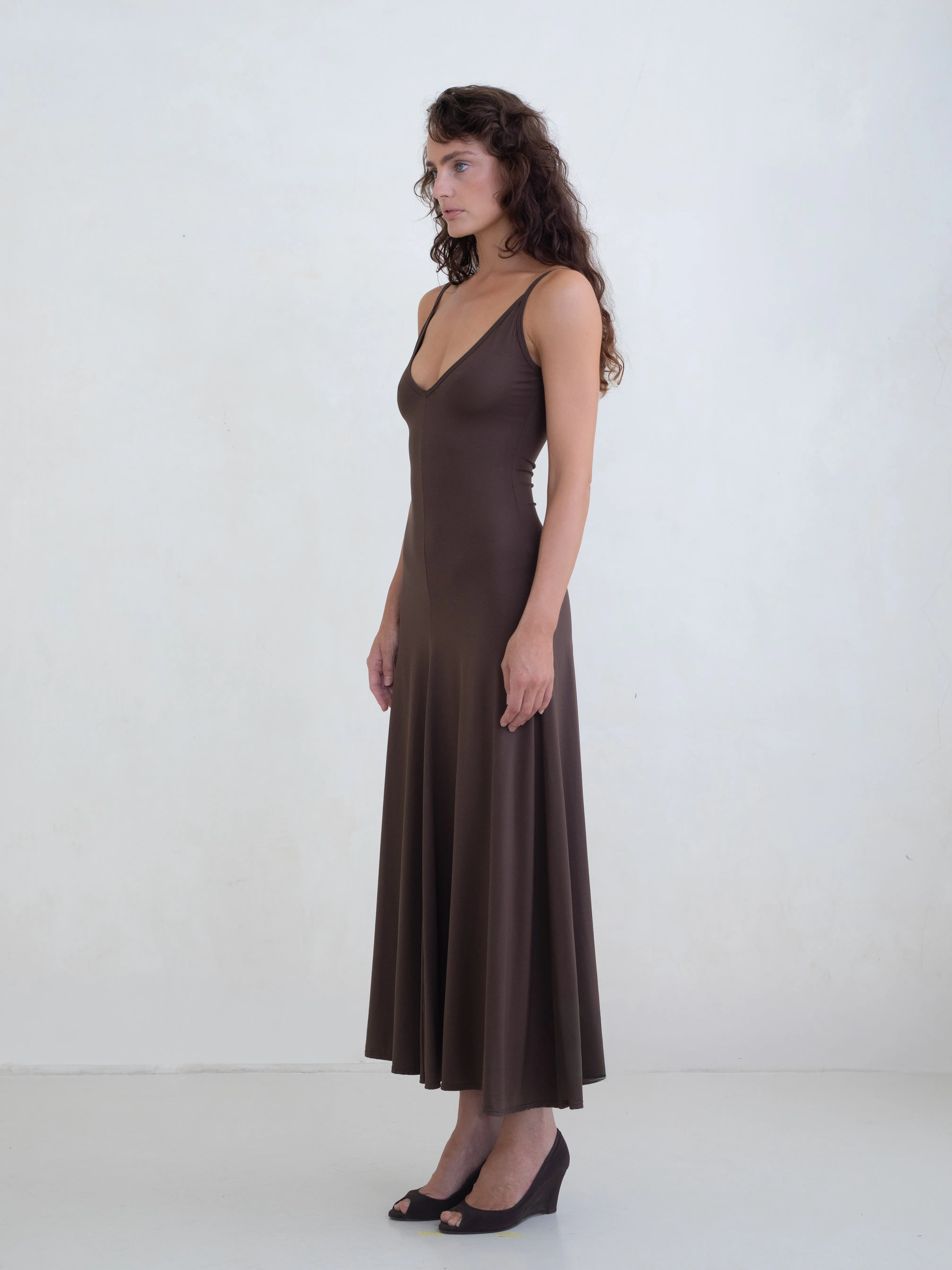Rumi Dress - Brown sold by BELLE the label product image thumbnail 2