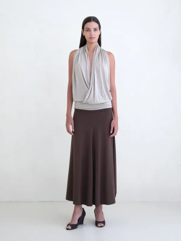 Cleo Top - Beige made by Belle Anna