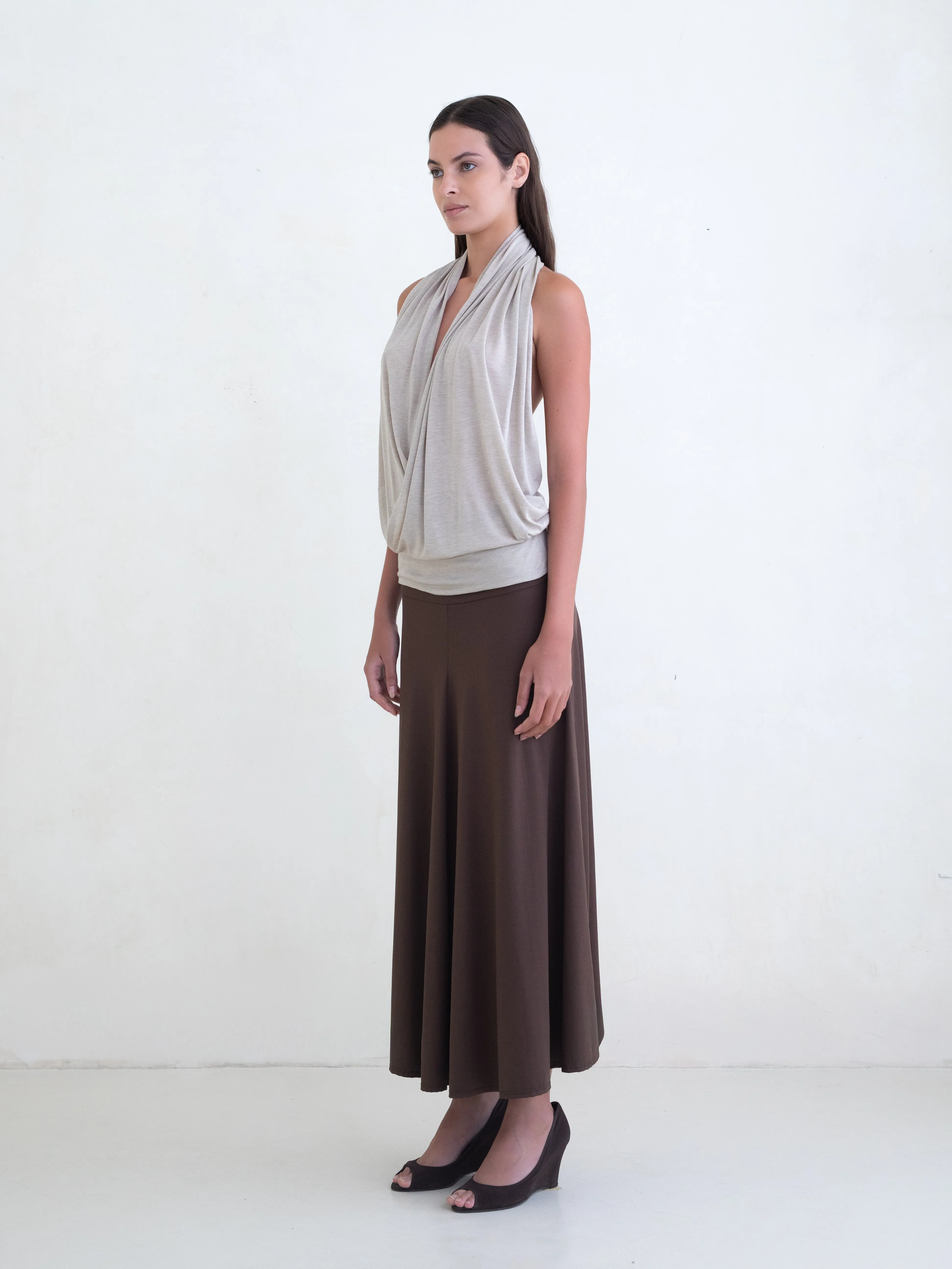 Cleo Top - Beige sold by BELLE the label product image thumbnail 2