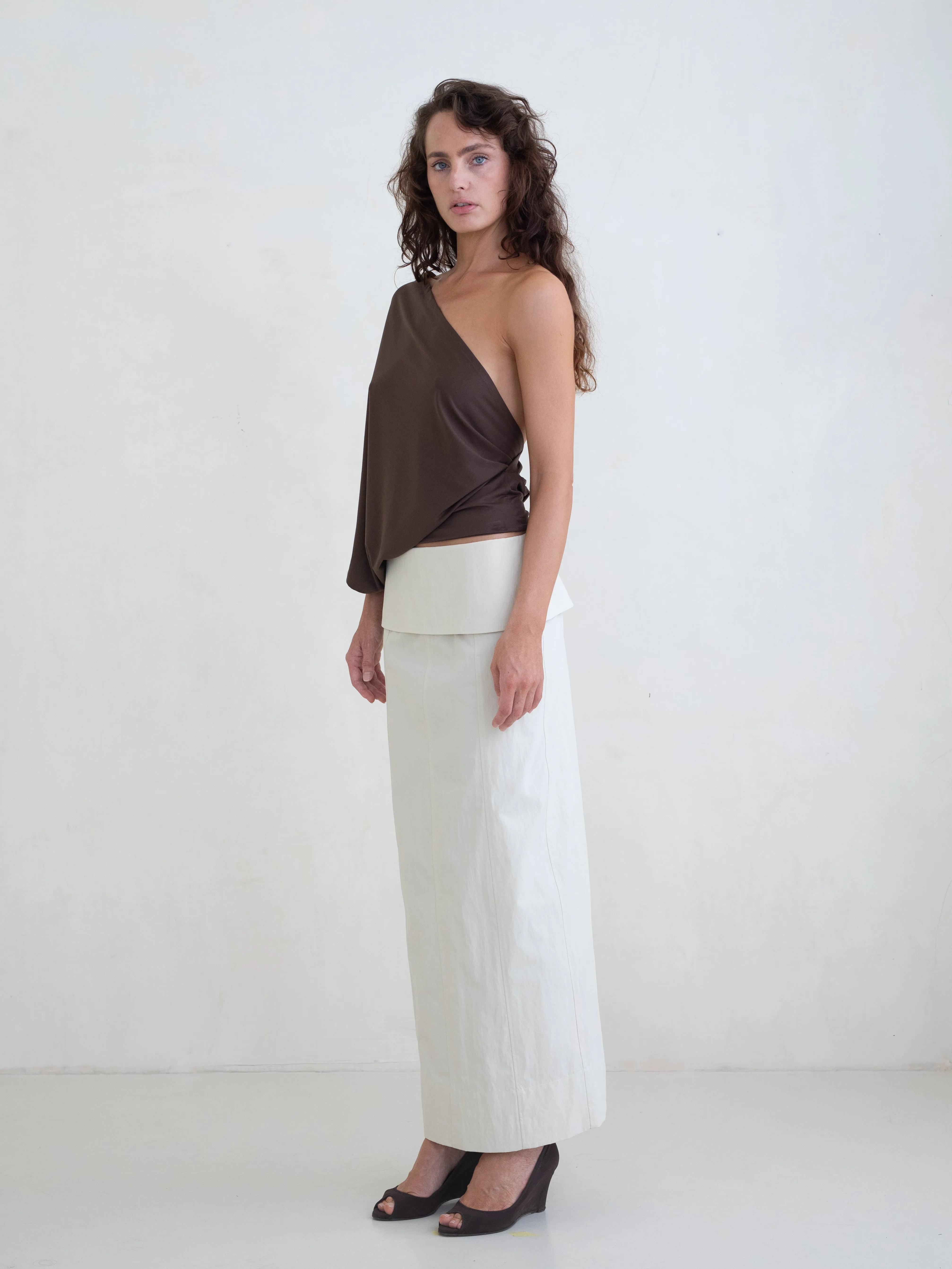 Arden Top - Brown sold by BELLE the label product image thumbnail 2