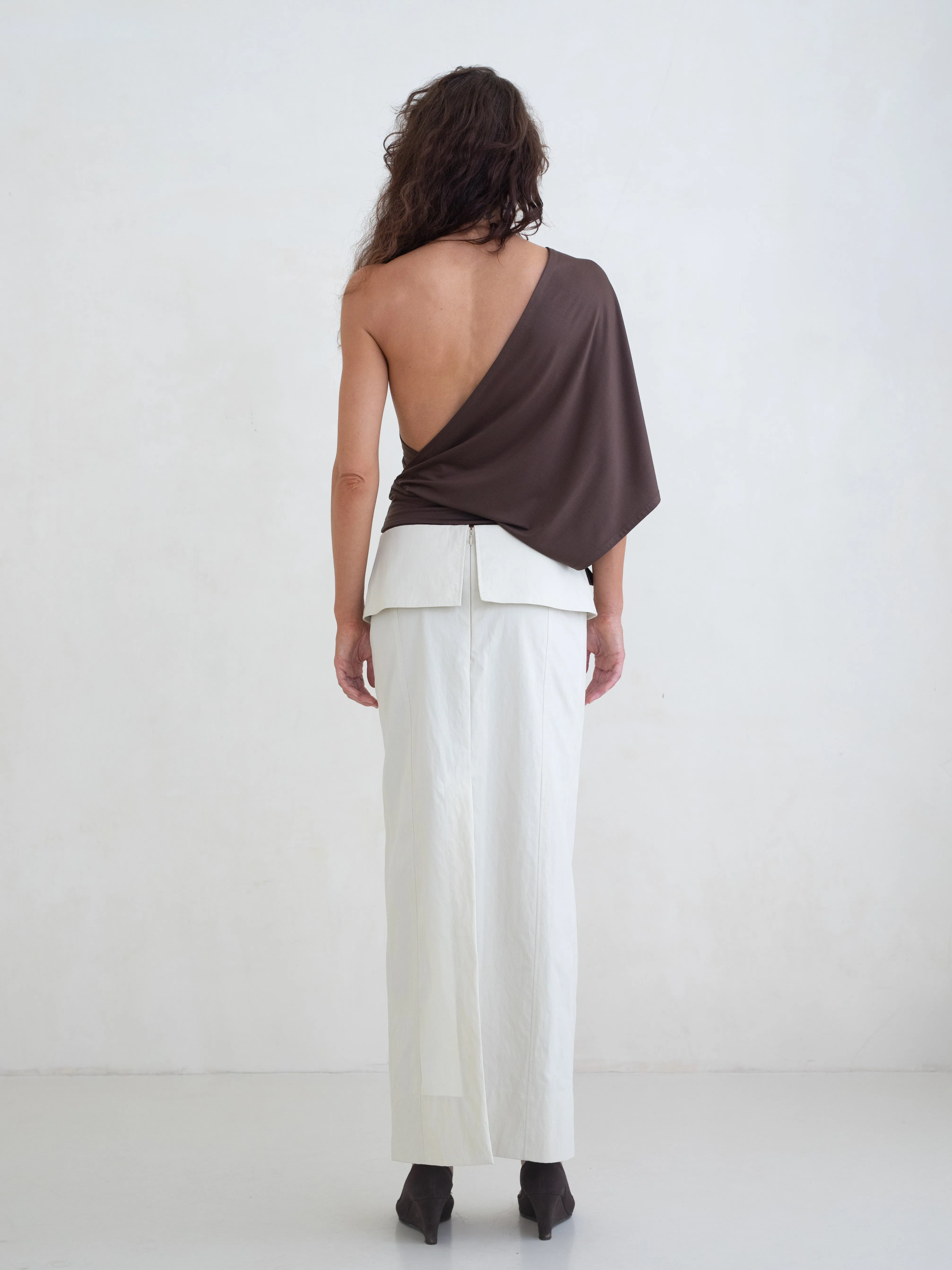 Arden Top - Brown sold by BELLE the label product image thumbnail 3