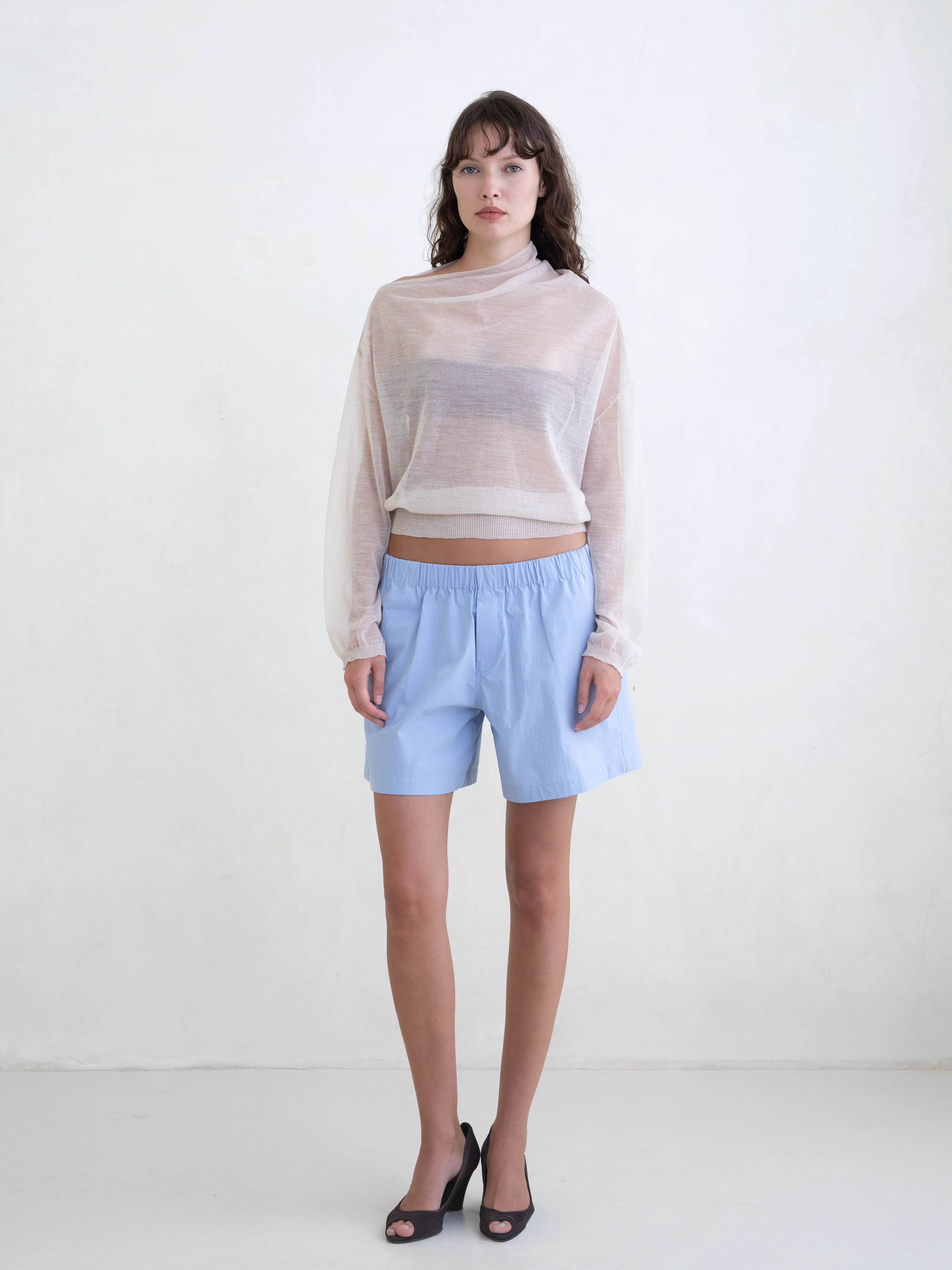 Boxer Shorts - Powder Blue sold by BELLE the label