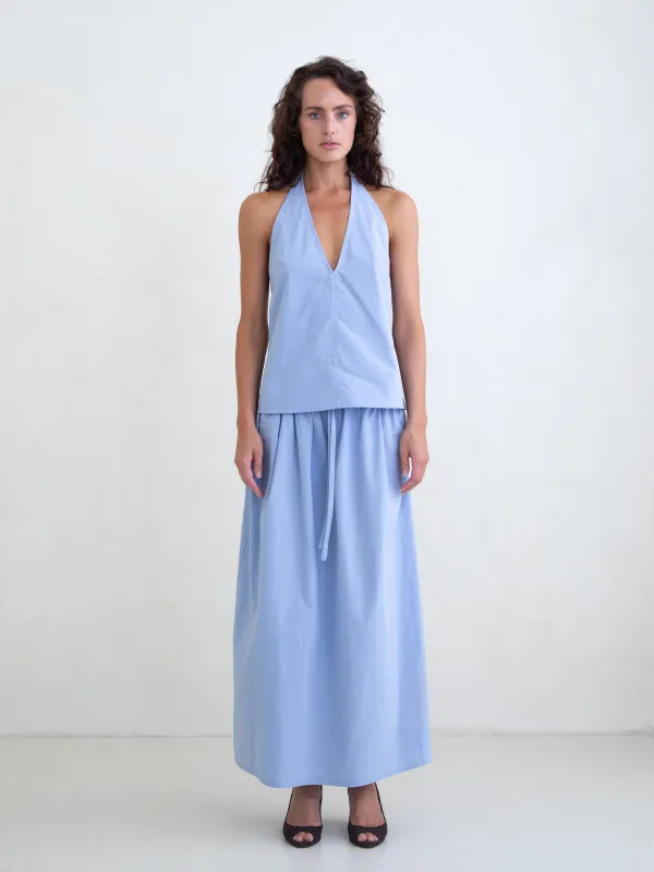 Posie Top - Powder Blue made by Belle Anna