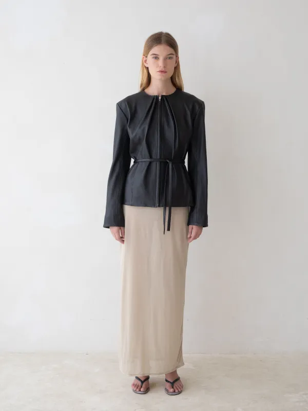 Dylan Jacket - Black made by BELLE the label