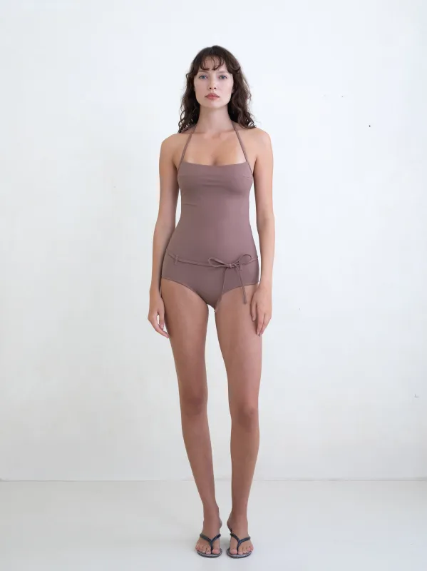 Clara One Piece - Taupe made by Belle Anna
