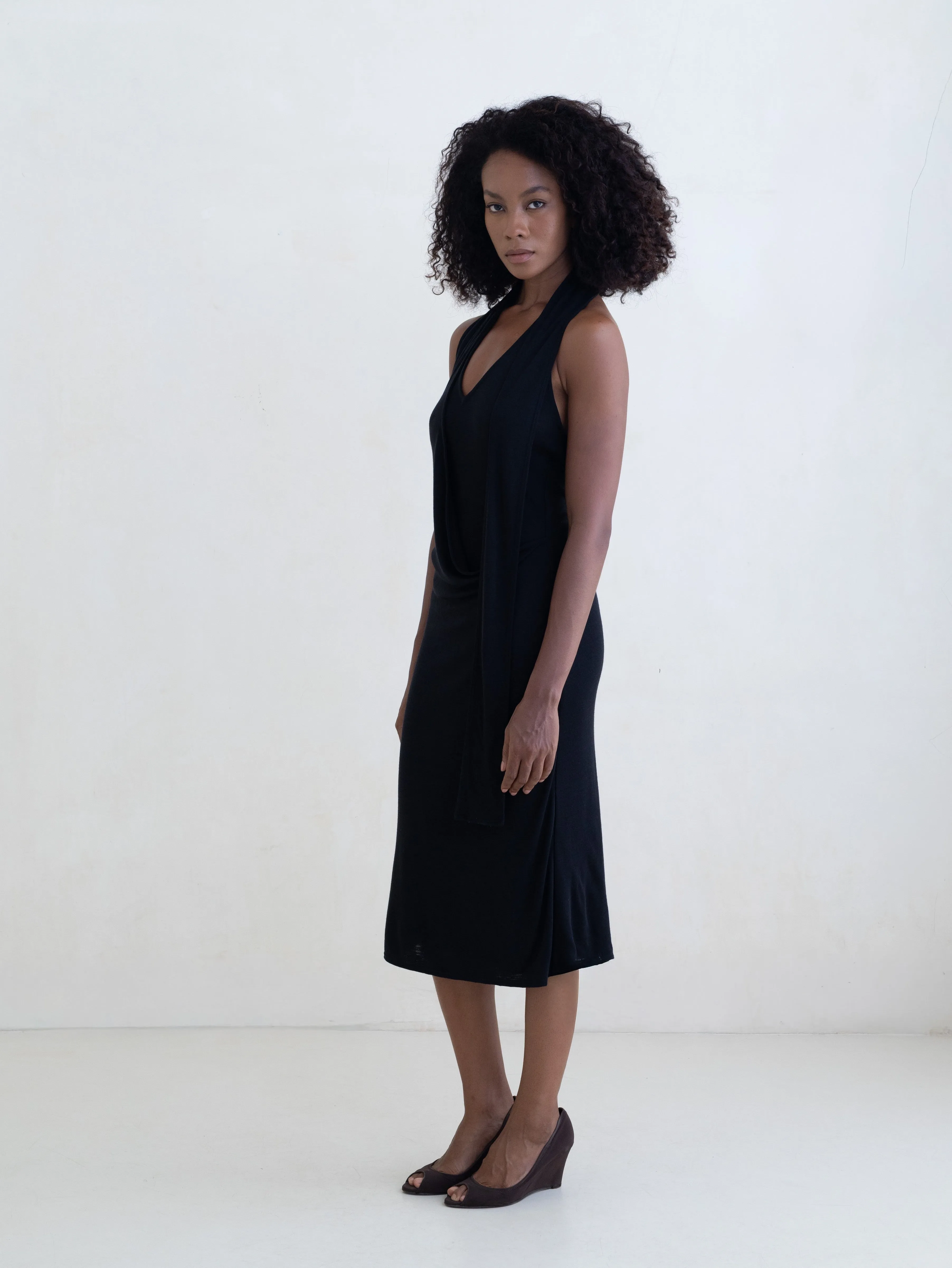 Duo Dress - Black sold by BELLE the label product image thumbnail 2