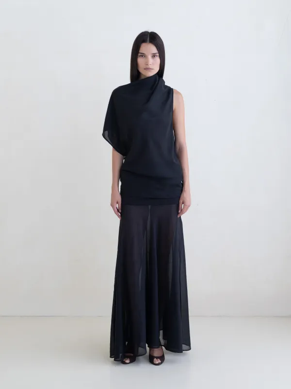Reverie Top - Black made by Belle Anna
