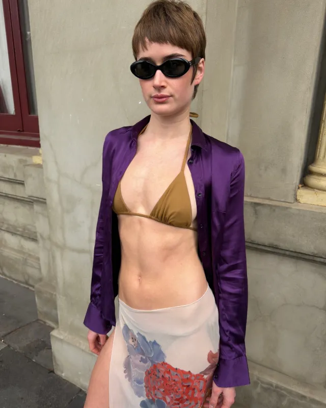 Dolce & Gabbana Silk Shirt made by Belle Anna
