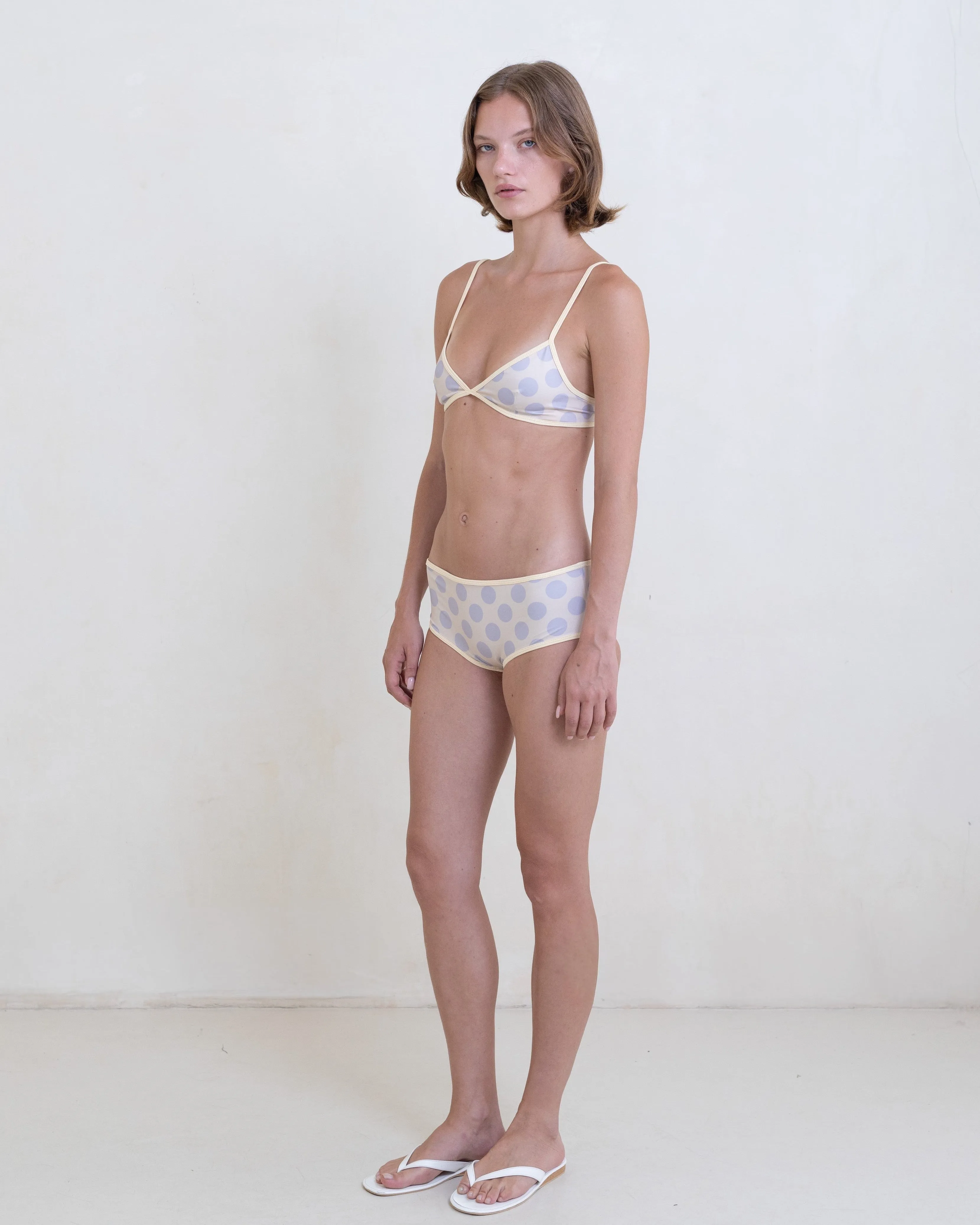 Ophelia Top - Stone Polka sold by BELLE the label product image thumbnail 2