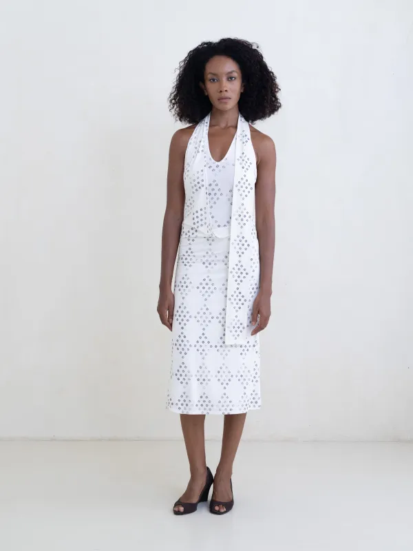 Duo Dress - Grey Diamond made by Belle Anna