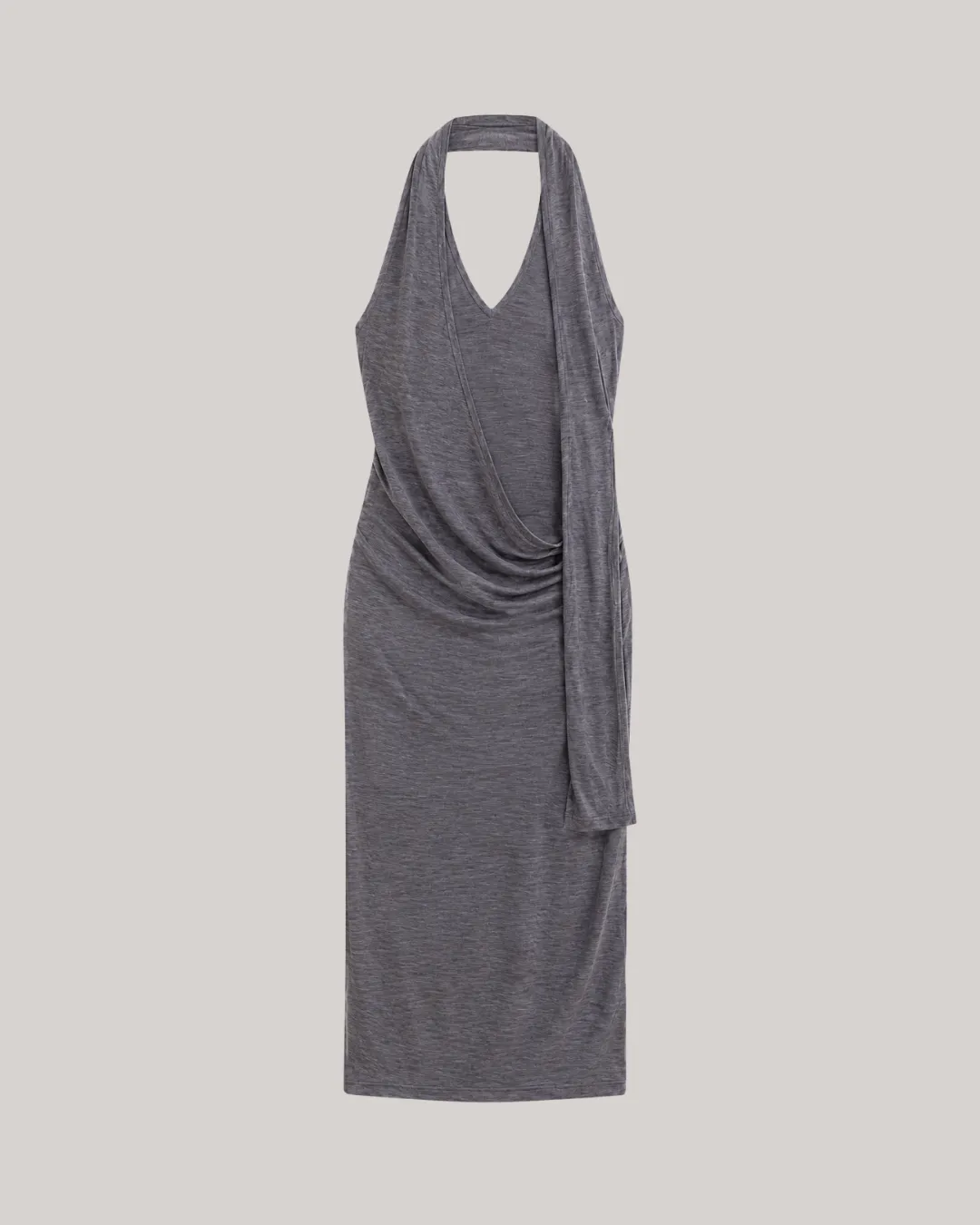 Duo Dress - Grey sold by BELLE the label product image thumbnail 4