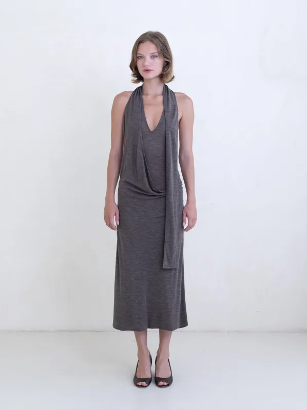 Duo Dress - Grey made by Belle Anna