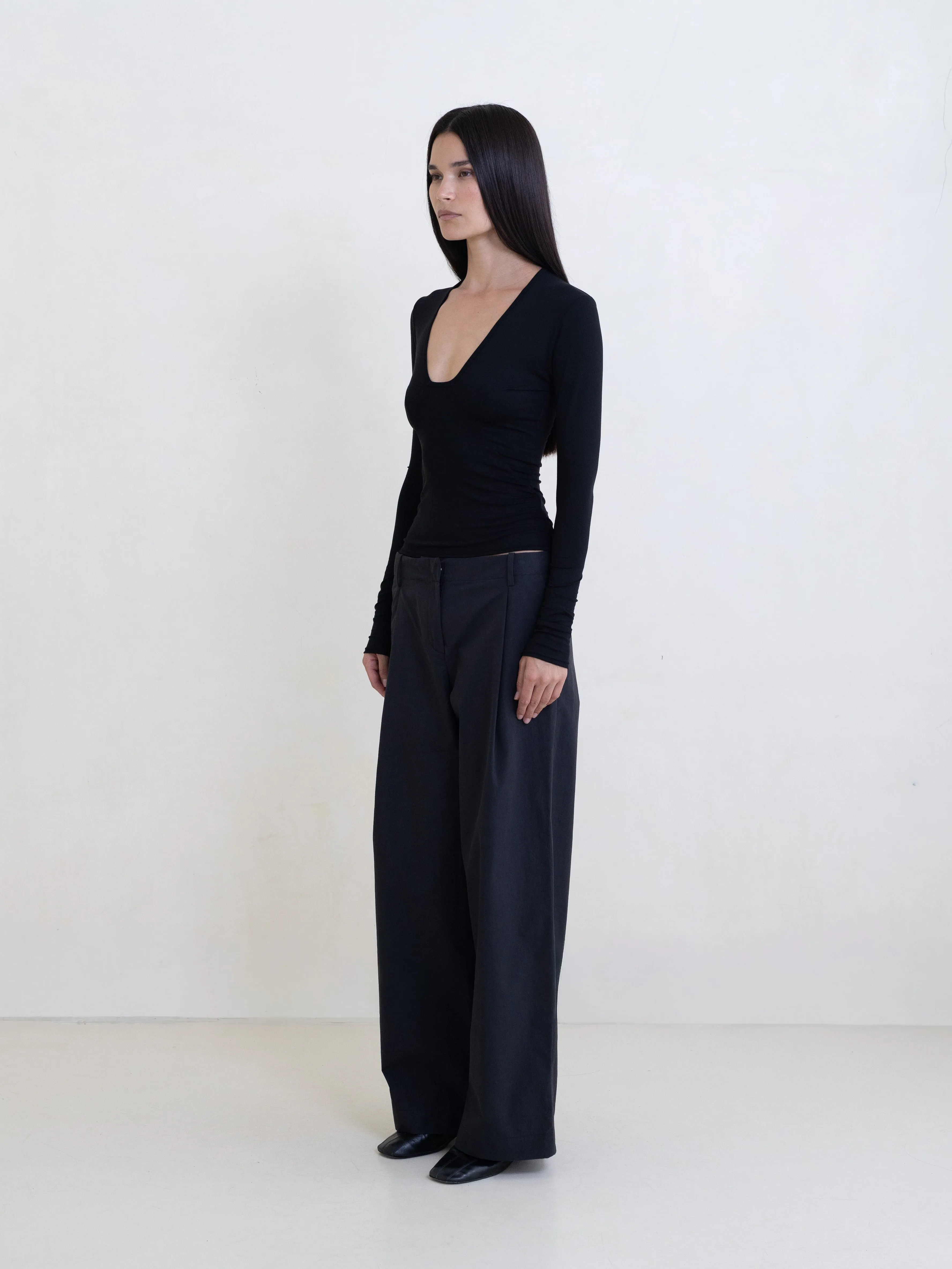 Bolinas Pant - Black sold by BELLE the label product image thumbnail 2