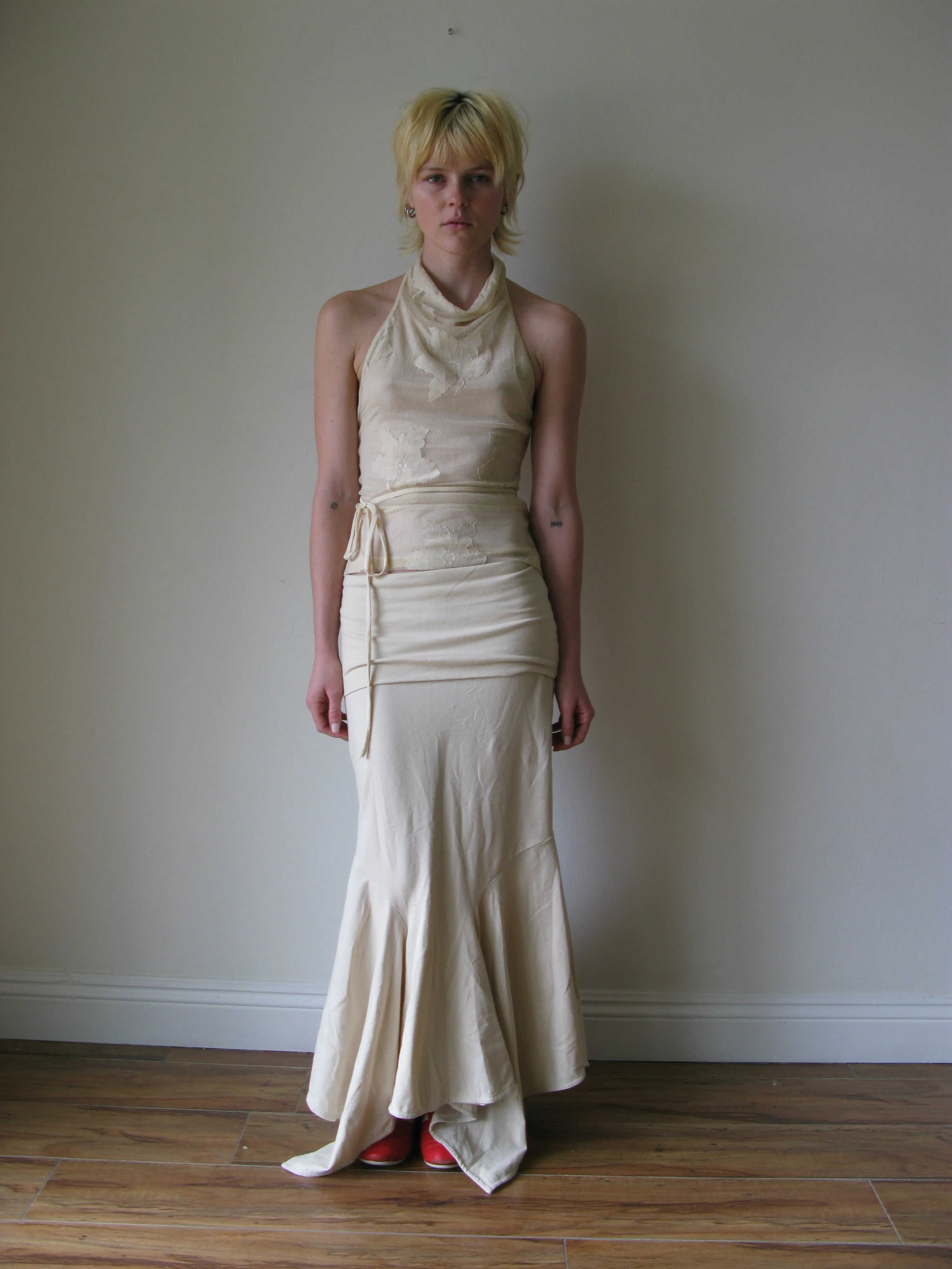 Mae Skirt – Cream sold by BELLE the label product image thumbnail 4