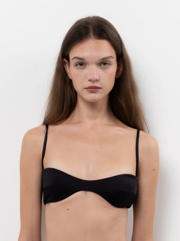 Clio Top - Black sold by BELLE the label