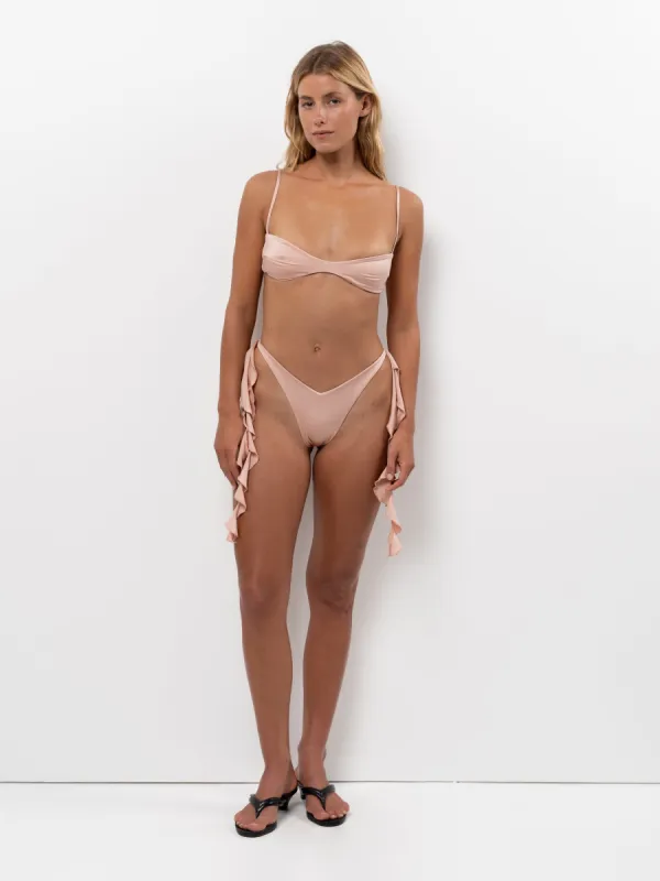 Flounce Bottom - Cocktail Pink sold by BELLE the label