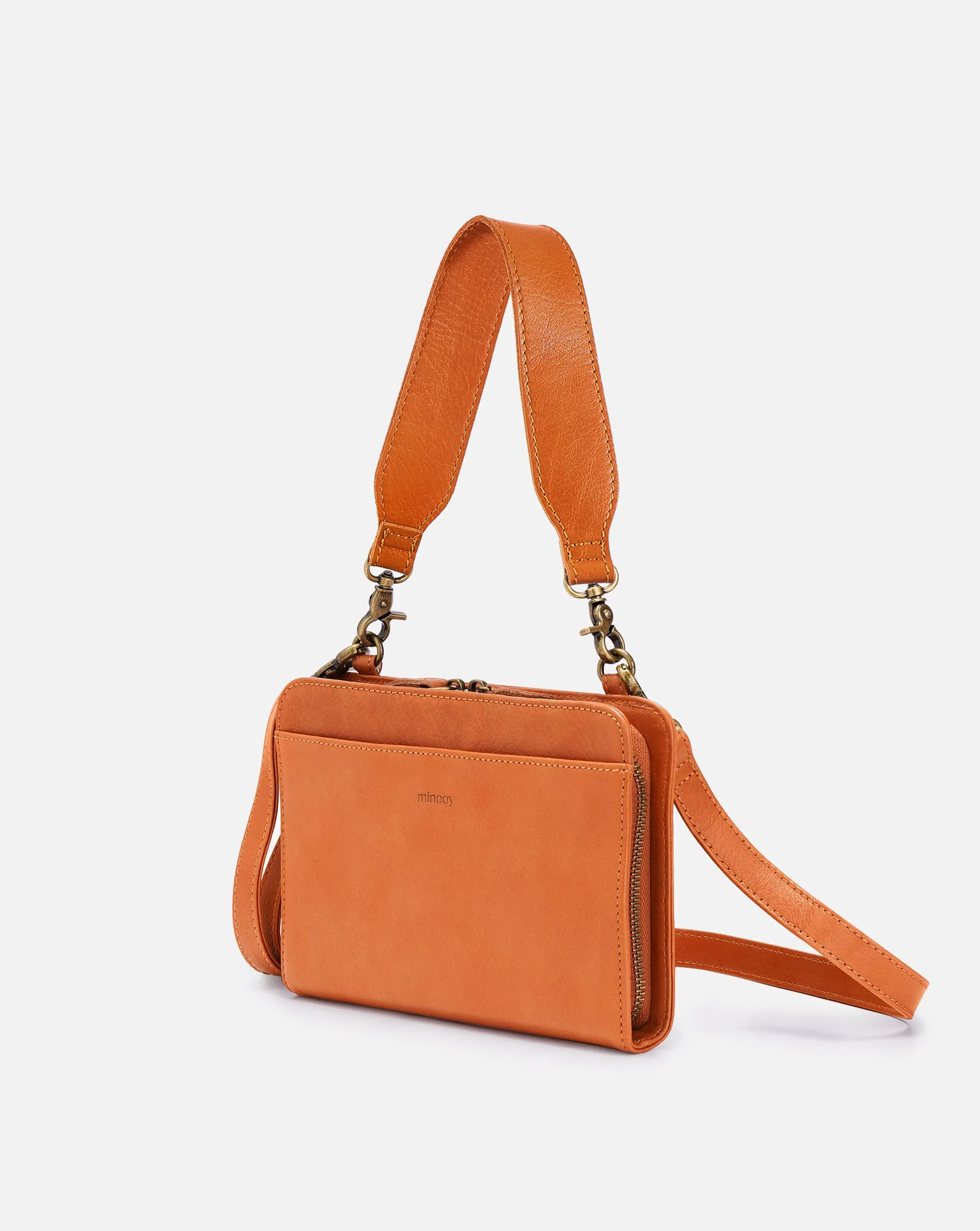 Bali Leather Crossbody Wallet Handbag Purse 0.5L sold by minooy product image thumbnail 5