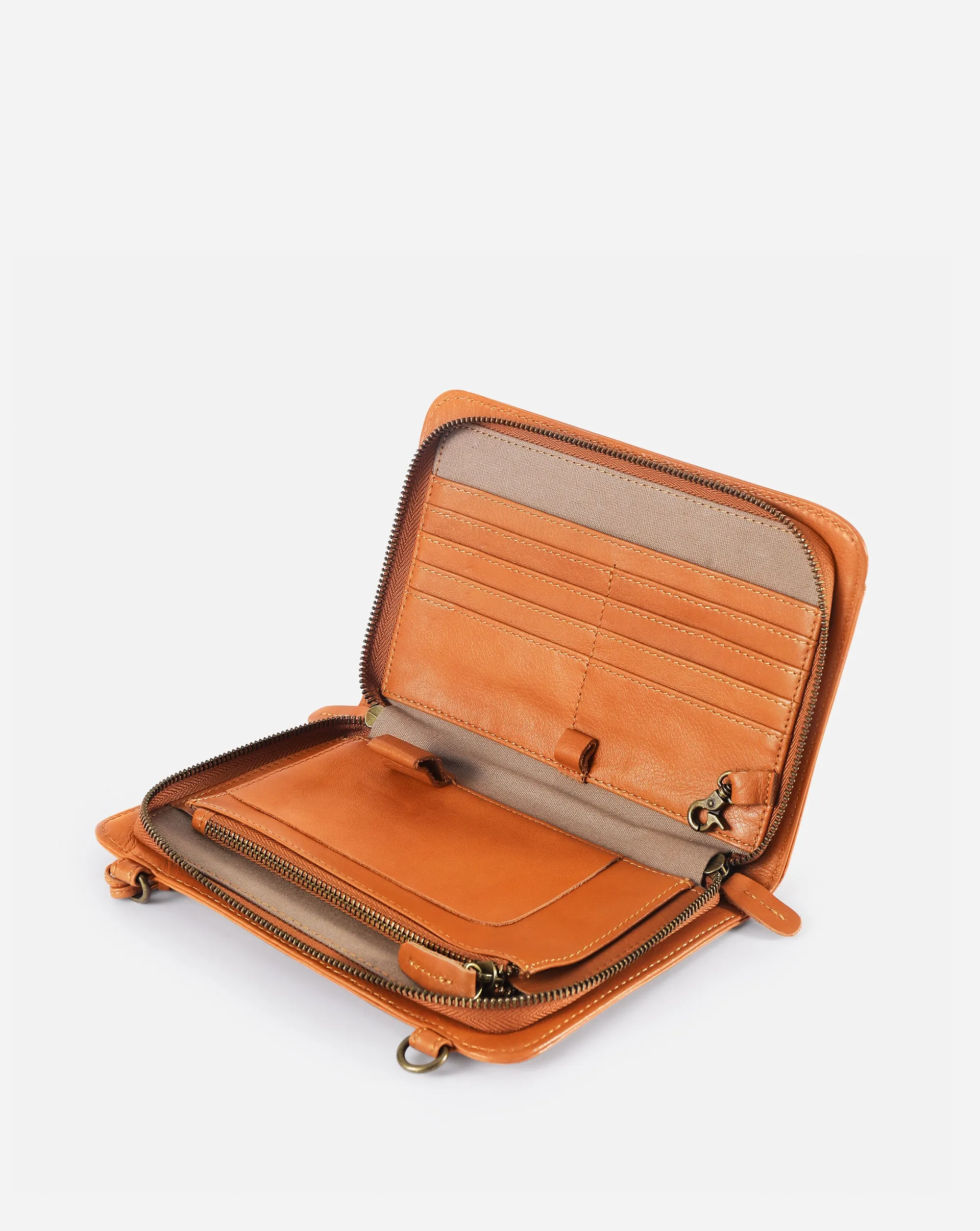 Bali Leather Crossbody Wallet Handbag Purse 0.5L sold by minooy product image thumbnail 3