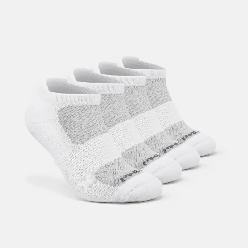 Men's Socks 4 Pack - White made by Piloti Driving Shoes