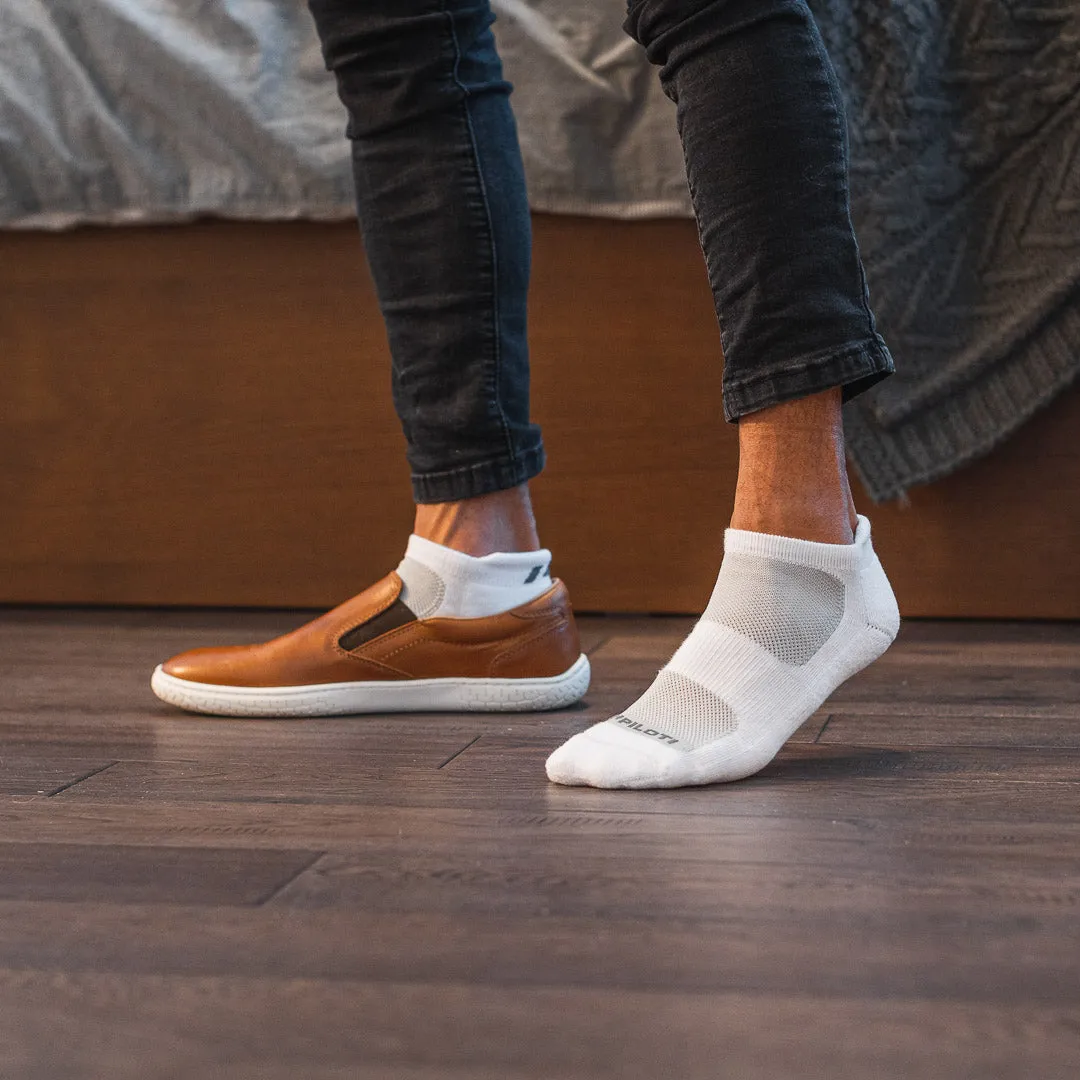 Men's Socks 4 Pack - White sold by Piloti Driving Shoes product image thumbnail 3