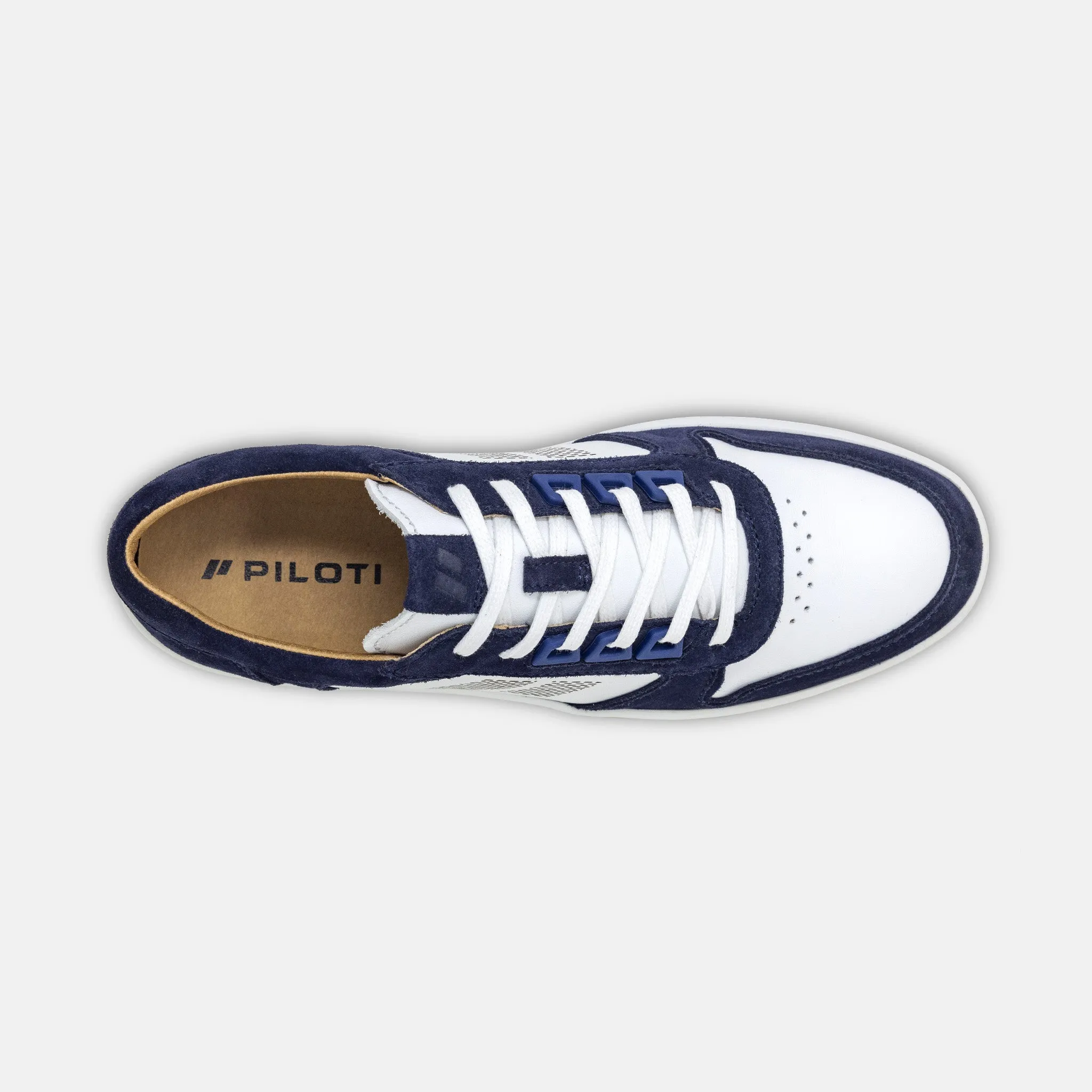 Drift - White/Navy sold by Piloti Driving Shoes product image thumbnail 5