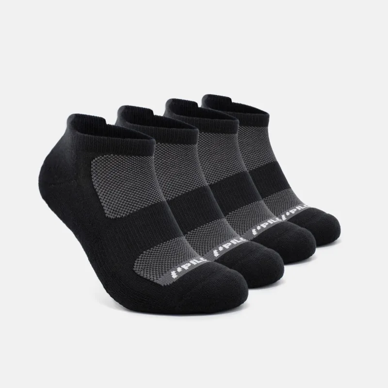 Men's Socks 4 Pack - Black made by Piloti Driving Shoes